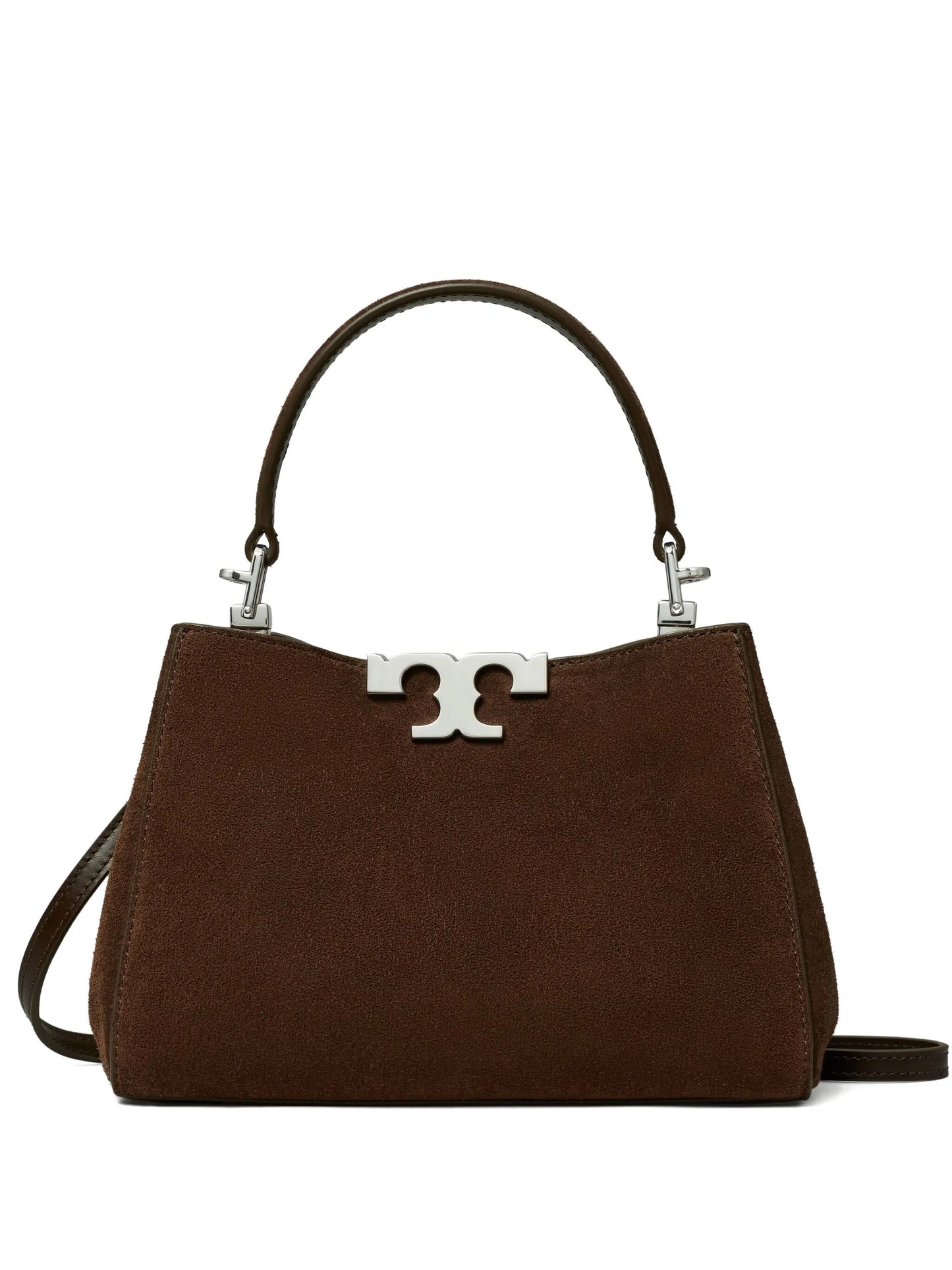 mini Eleanor suede satchel bag