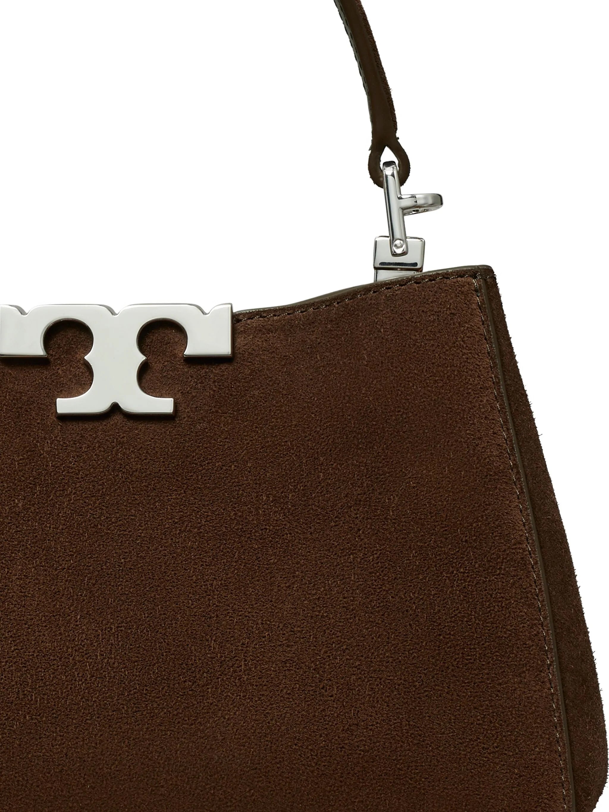 mini Eleanor suede satchel bag