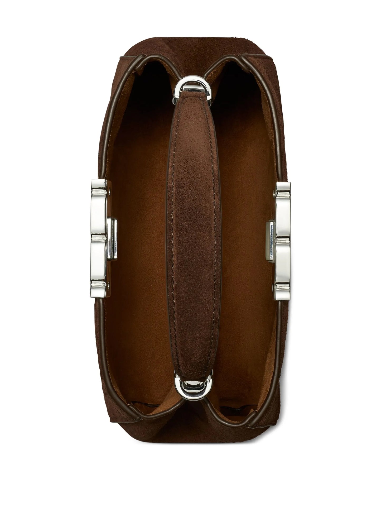 mini Eleanor suede satchel bag