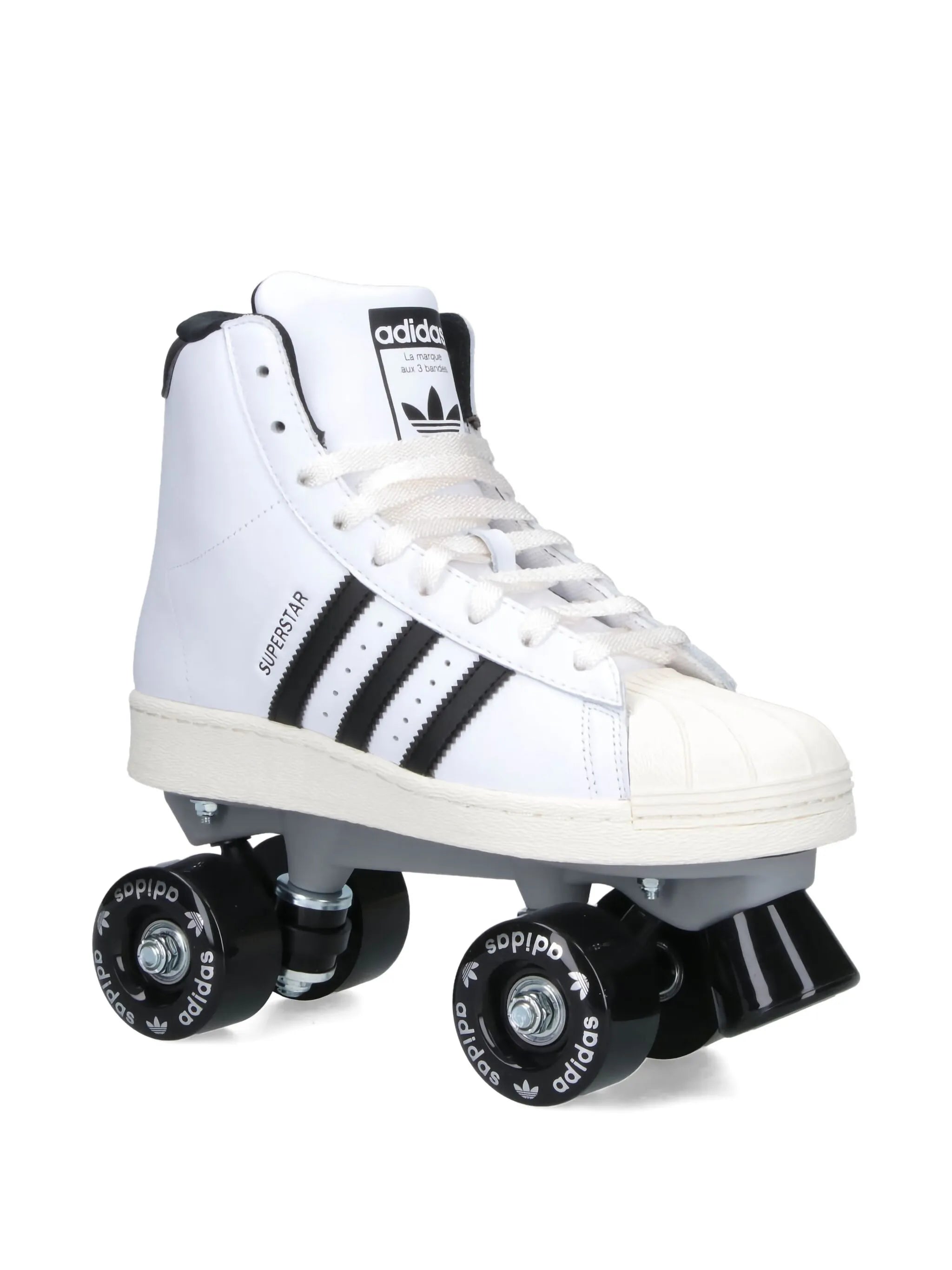 Superstar three-stripe roller skates