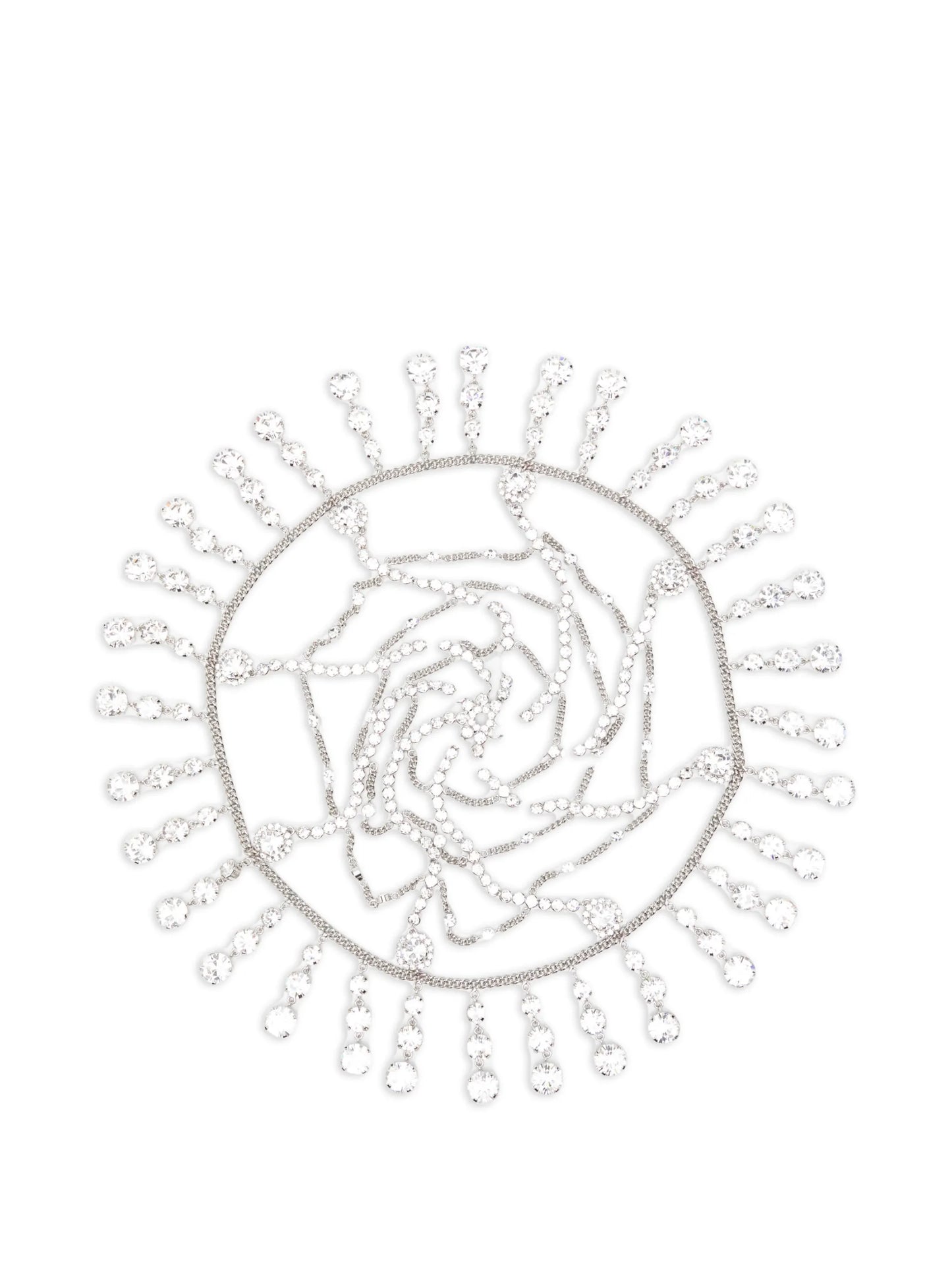 crystal-chain headpiece