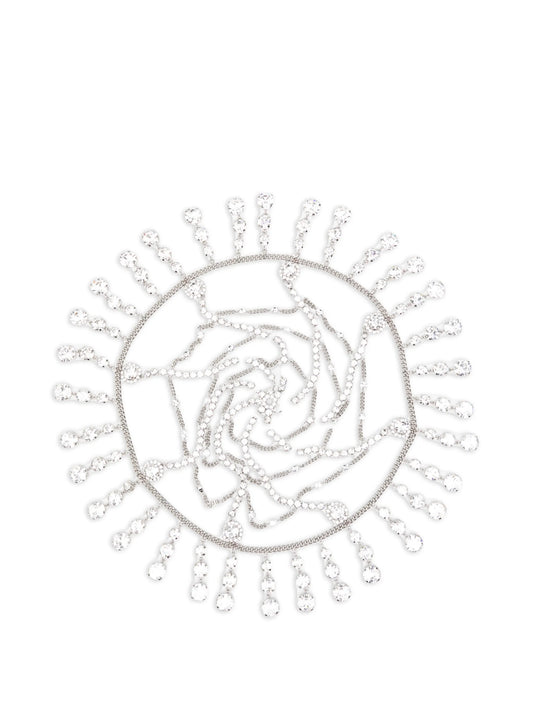 crystal-chain headpiece