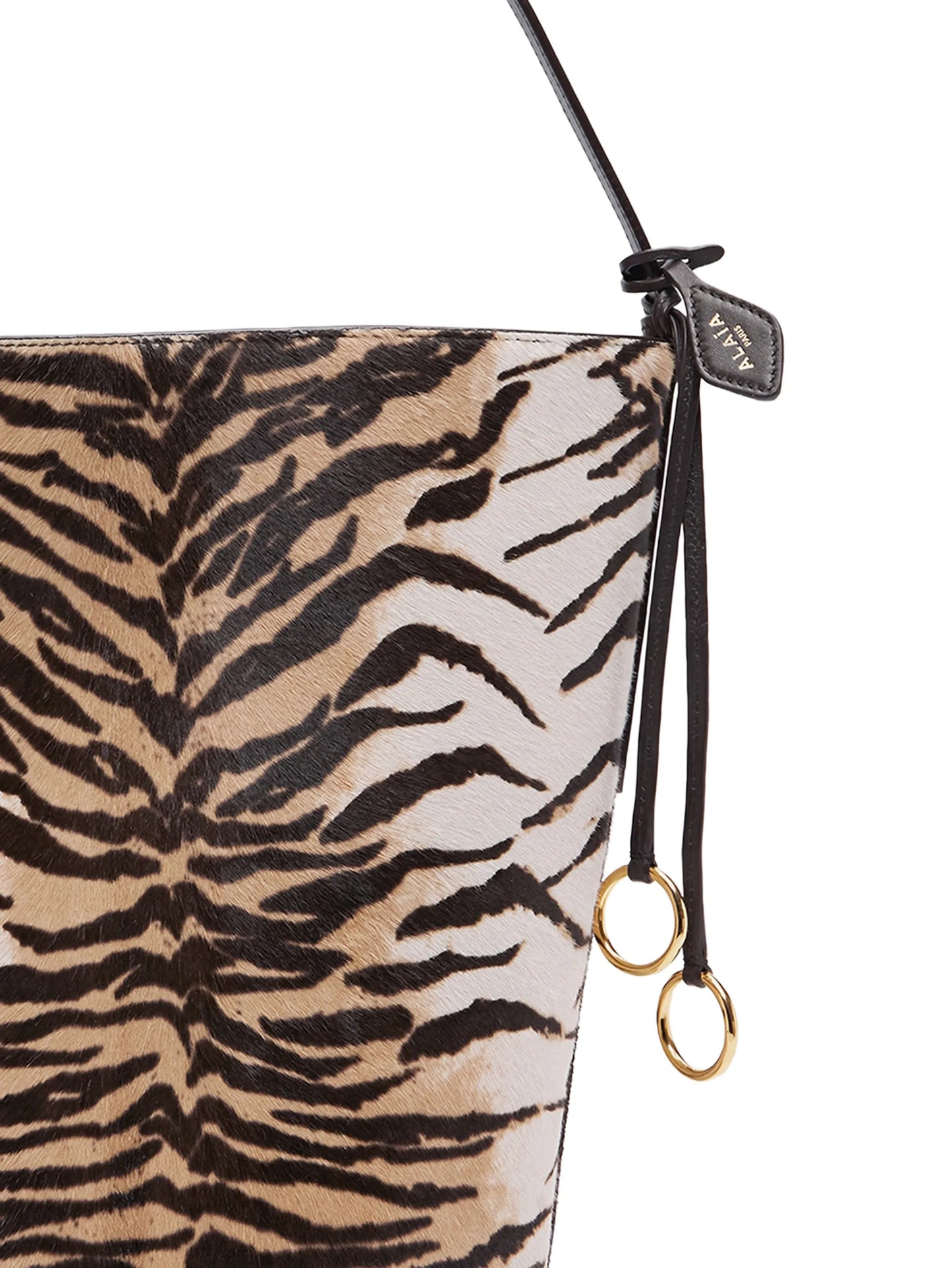 small Hip tiger-print bucket bag