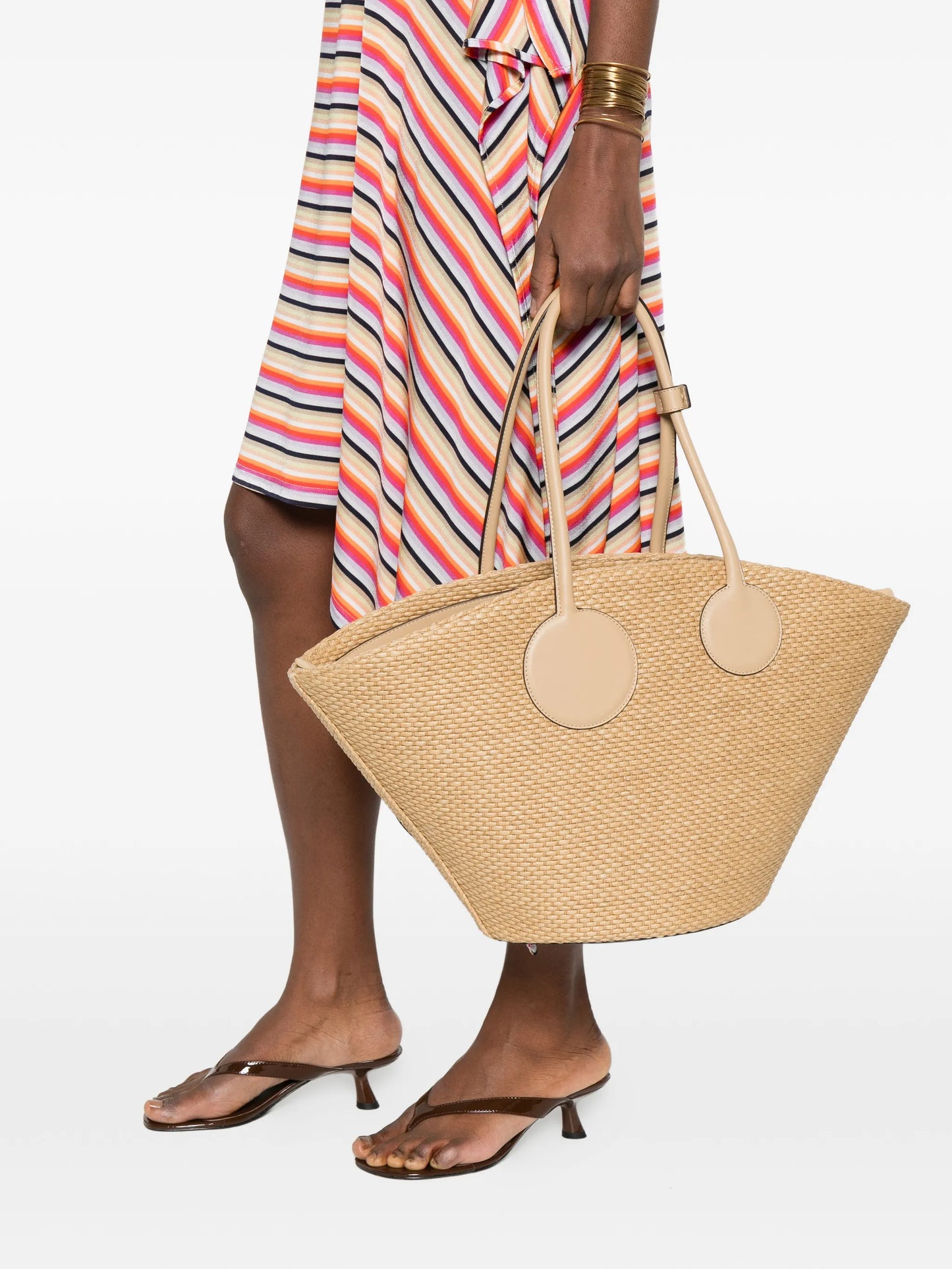 Jayleen woven tote bag
