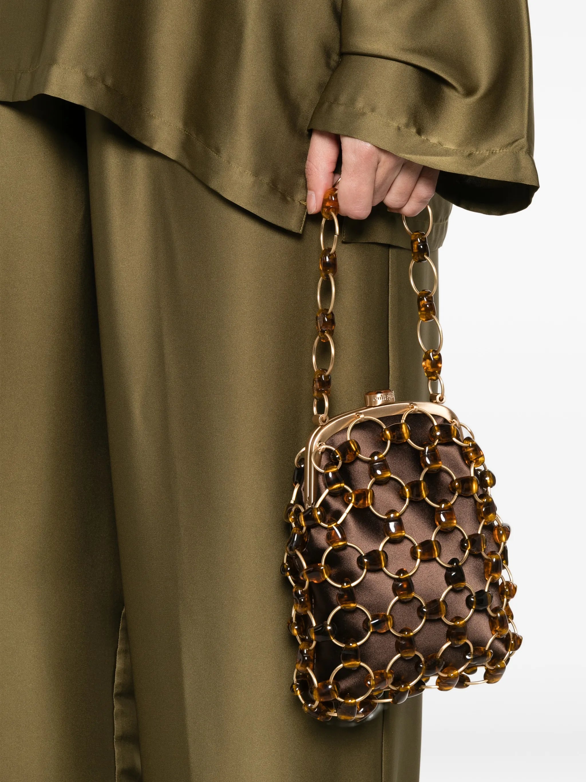 Brielle chain tote bag