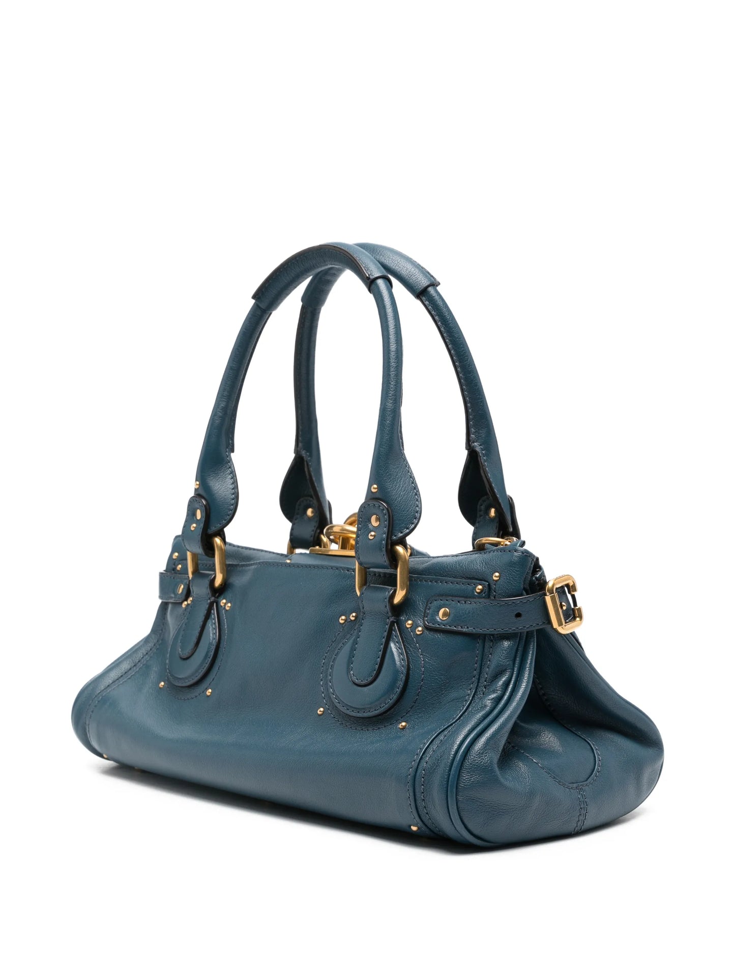 Paddington grained leather shoulder bag