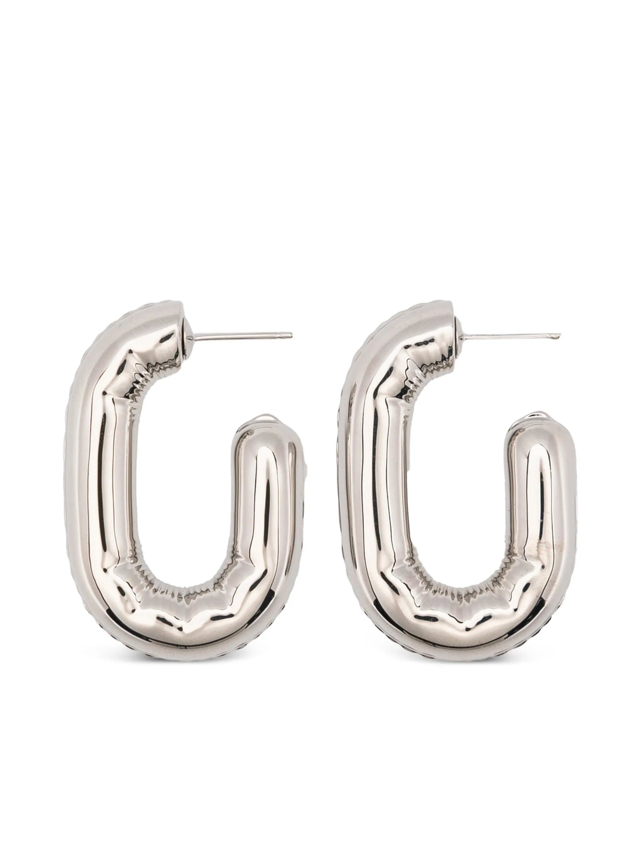 chunky-hoop earrings