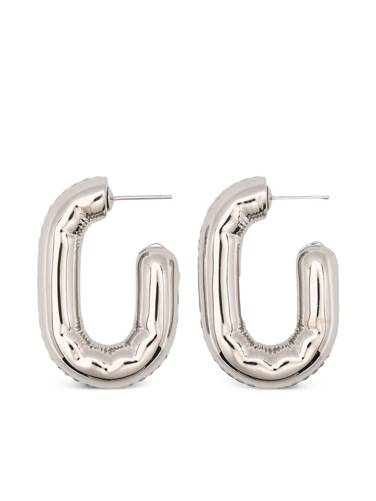 chunky-hoop earrings