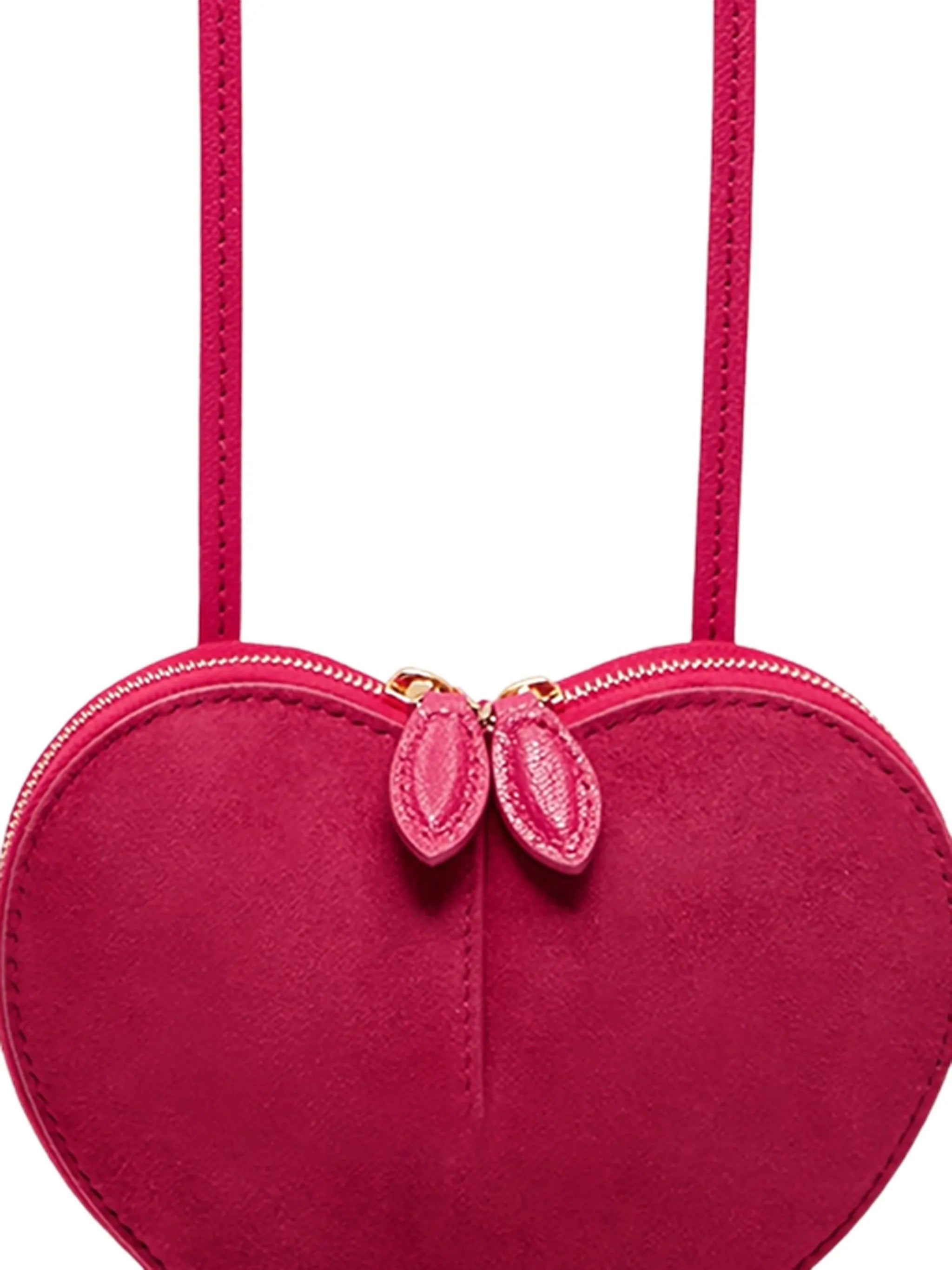small heart-shape cross body bag