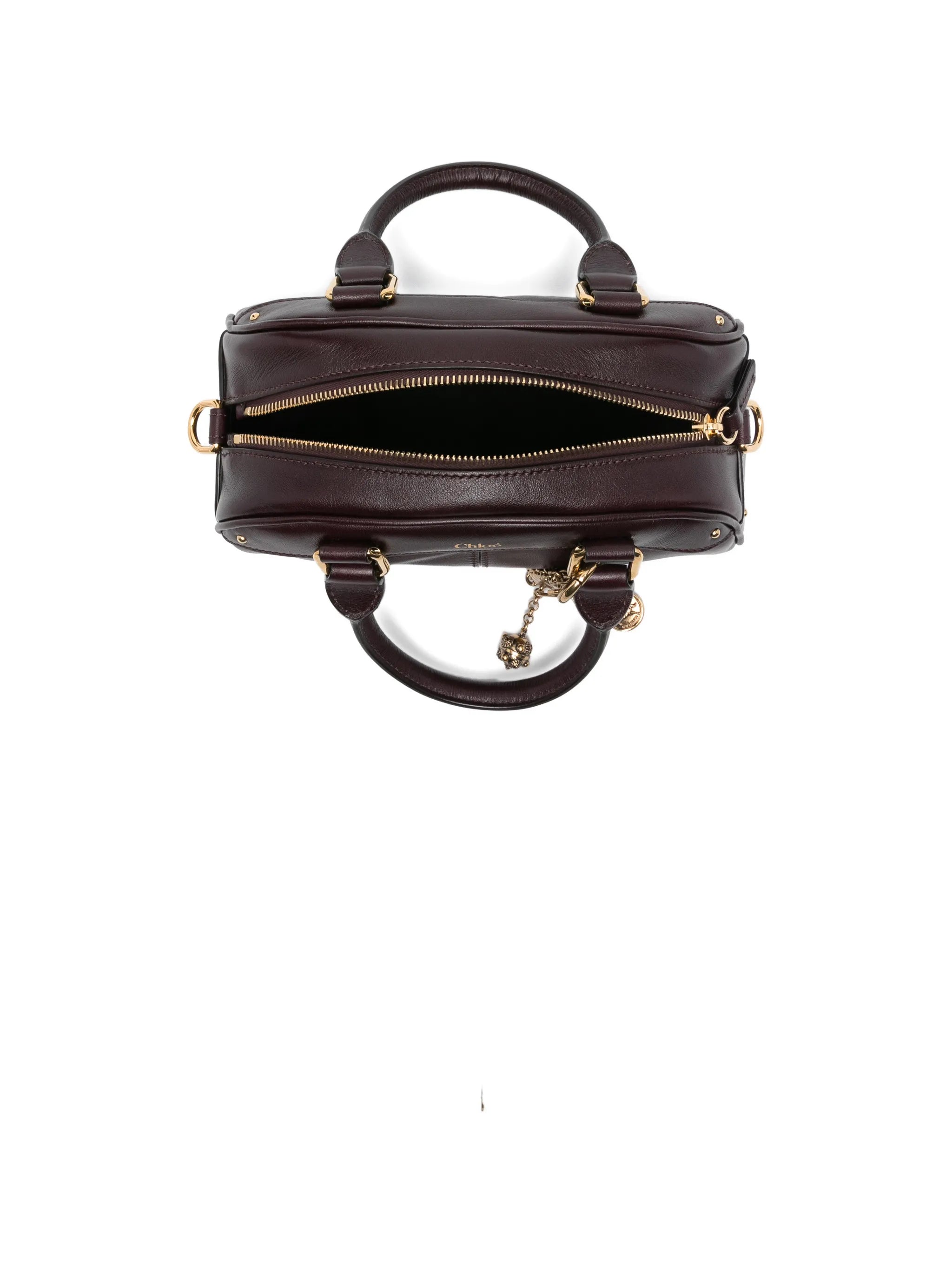 small charm bowling handbag