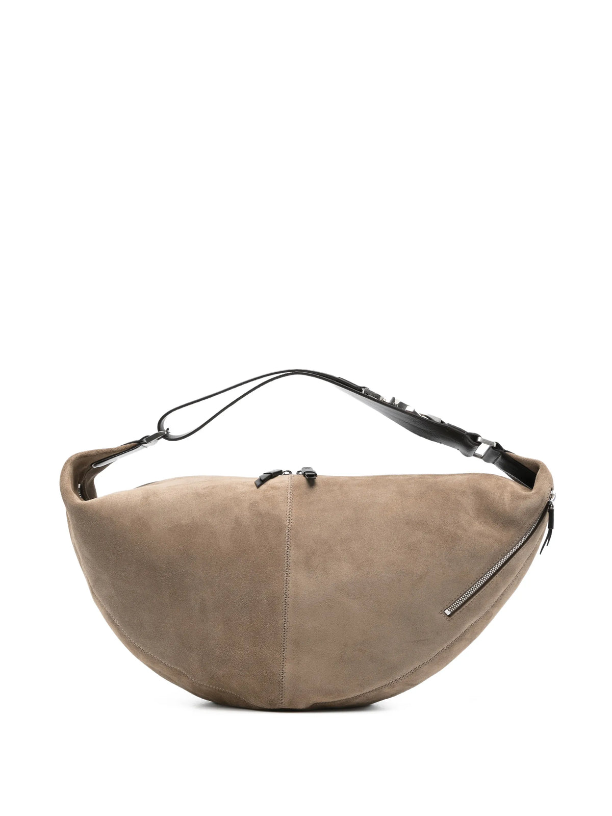 Quiver Clip bag in suede leather
