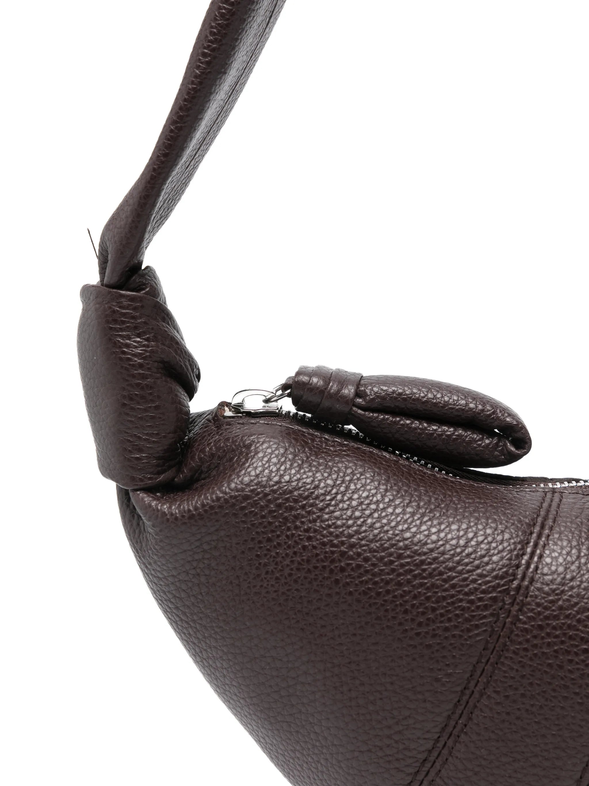 small Croissant knotted shoulder bag