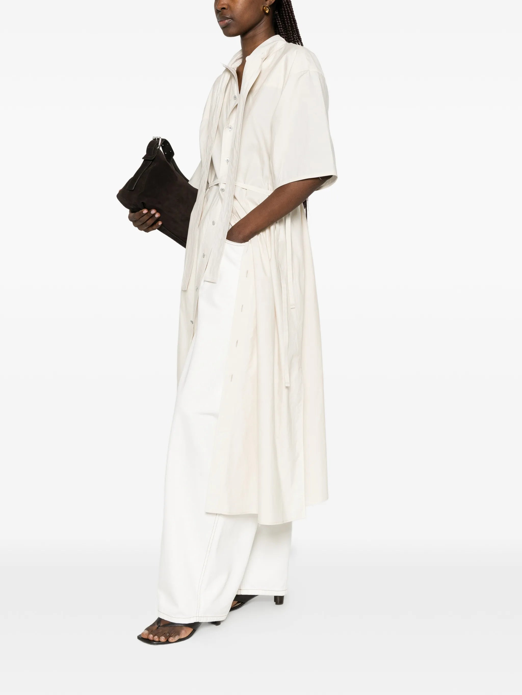 reversible tube midi dress