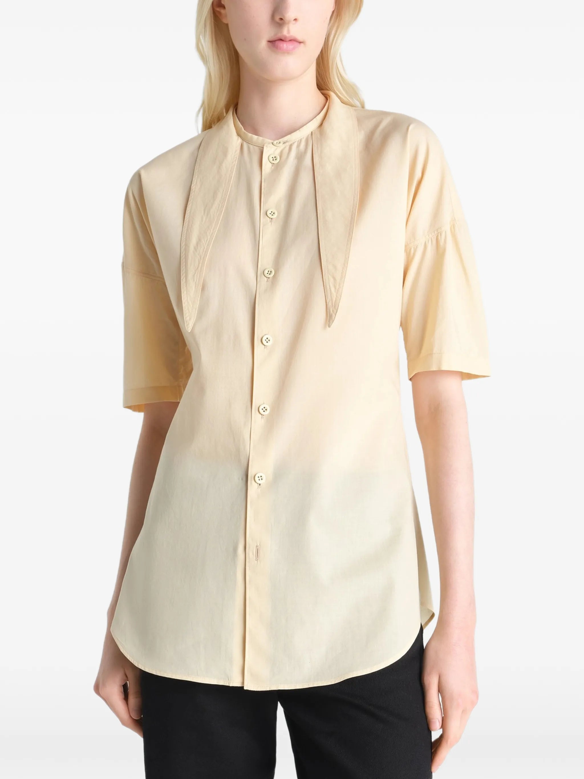 foulard short-sleeve shirt