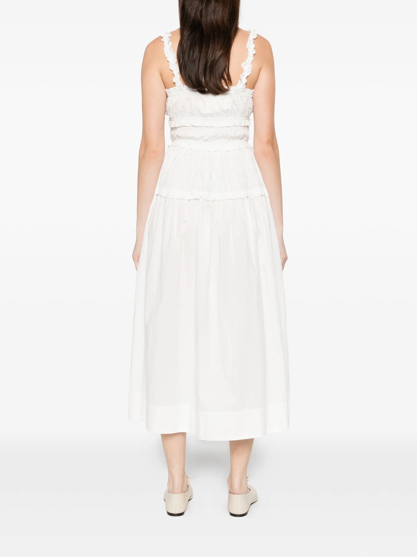Marianne scoop-neck midi dress