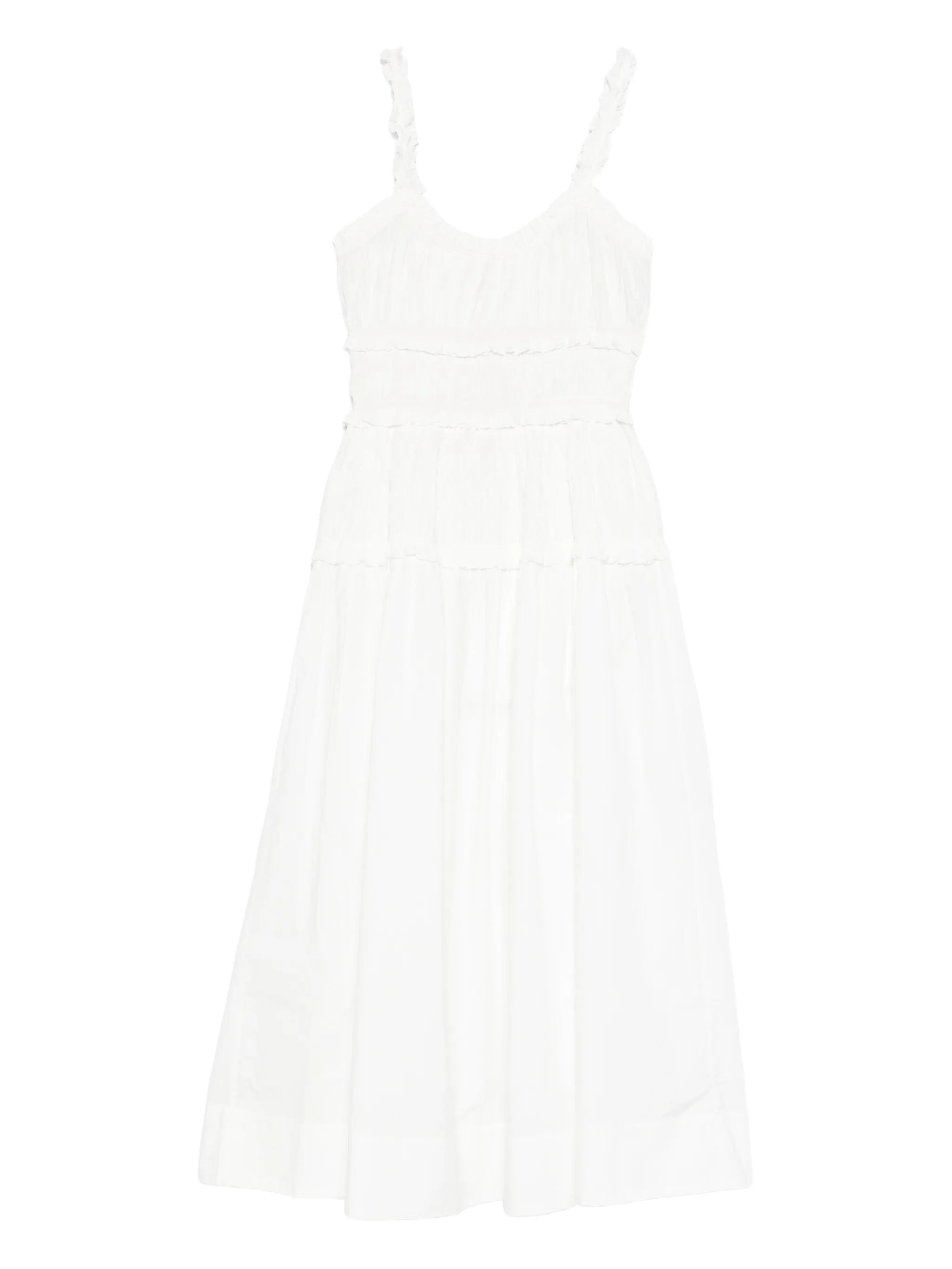 Marianne scoop-neck midi dress