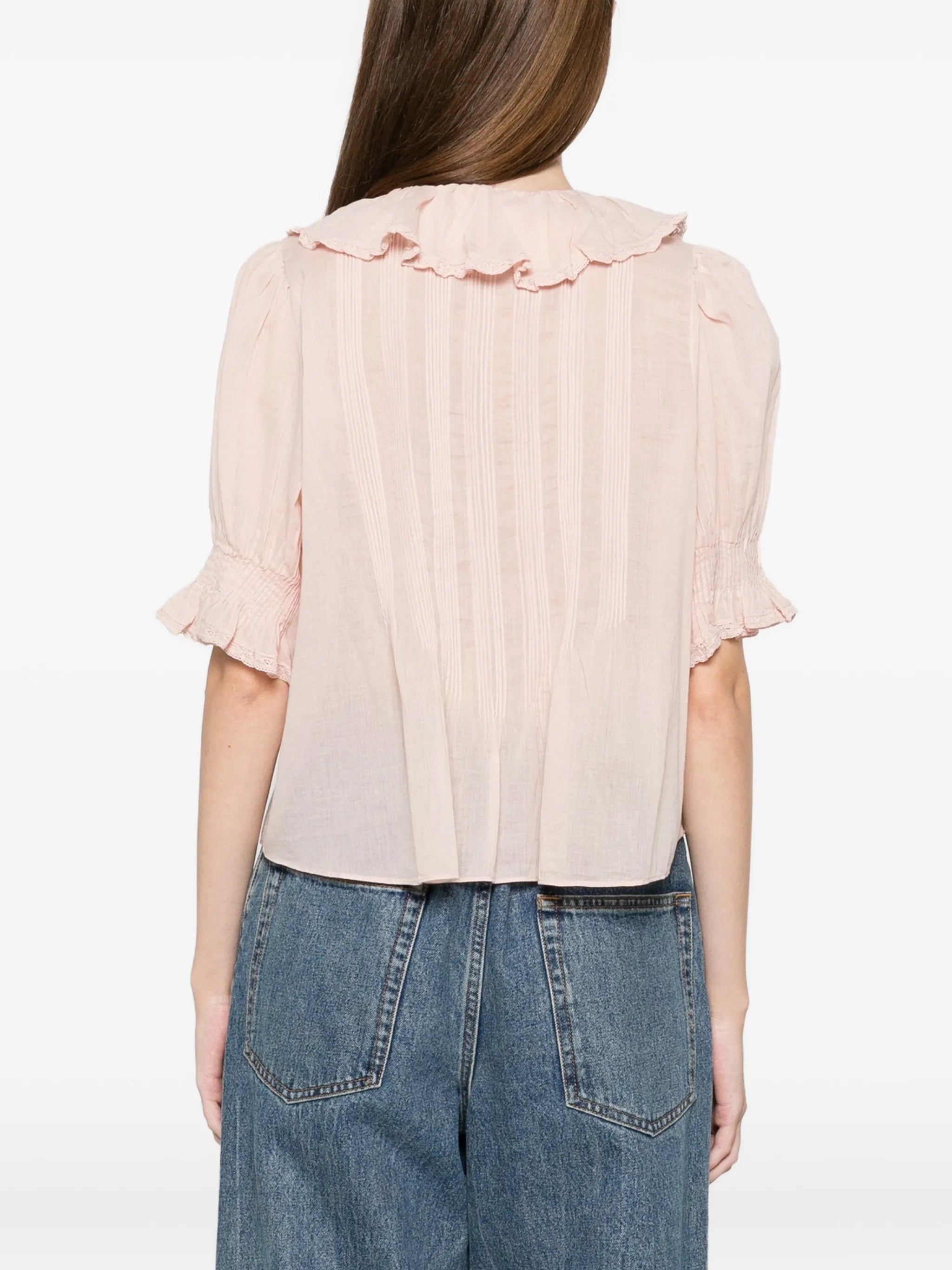 Henri ruffled top