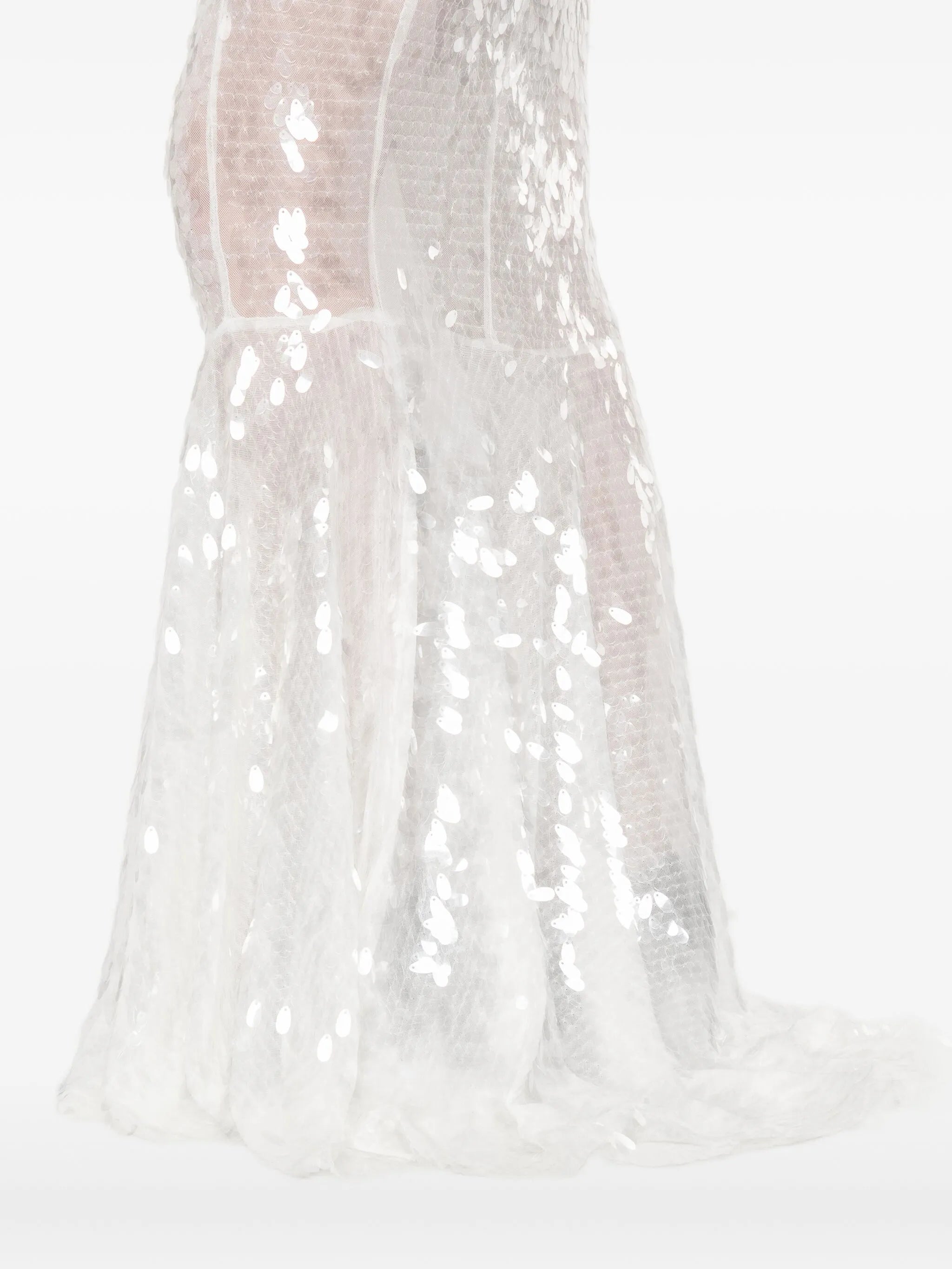 Fara sequin-embellished gown