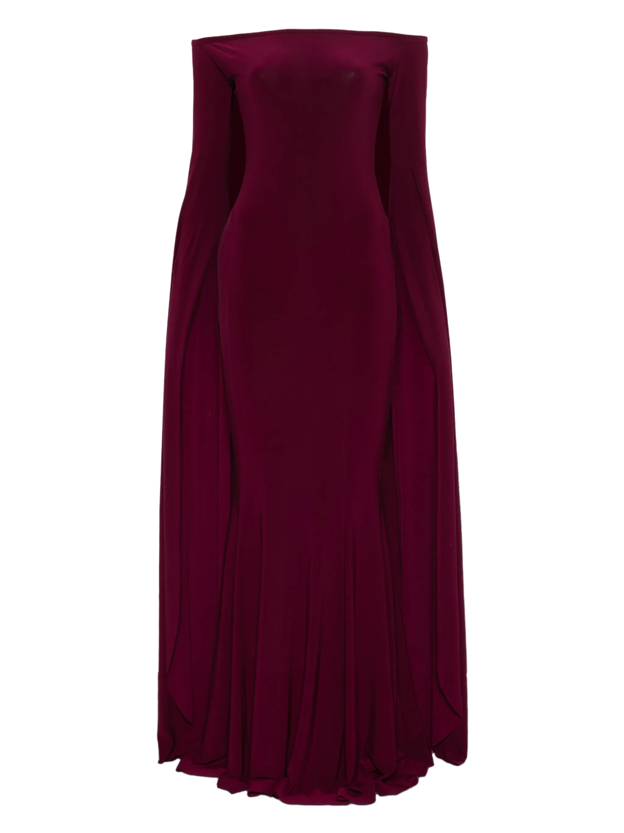 long-sleeve maxi dress