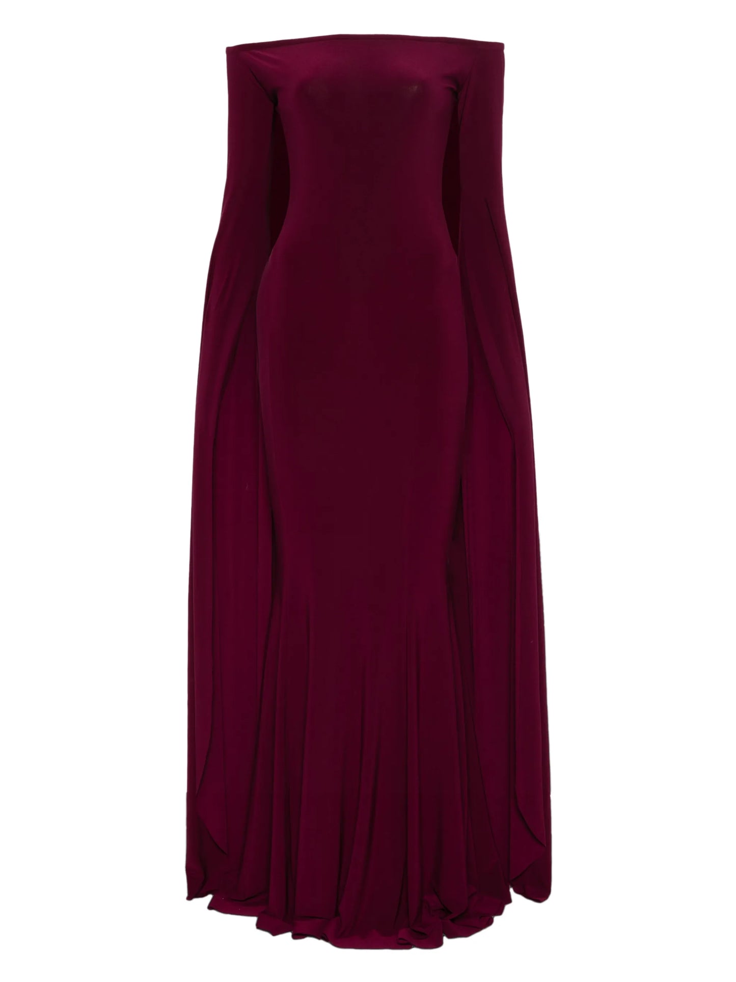 long-sleeve maxi dress