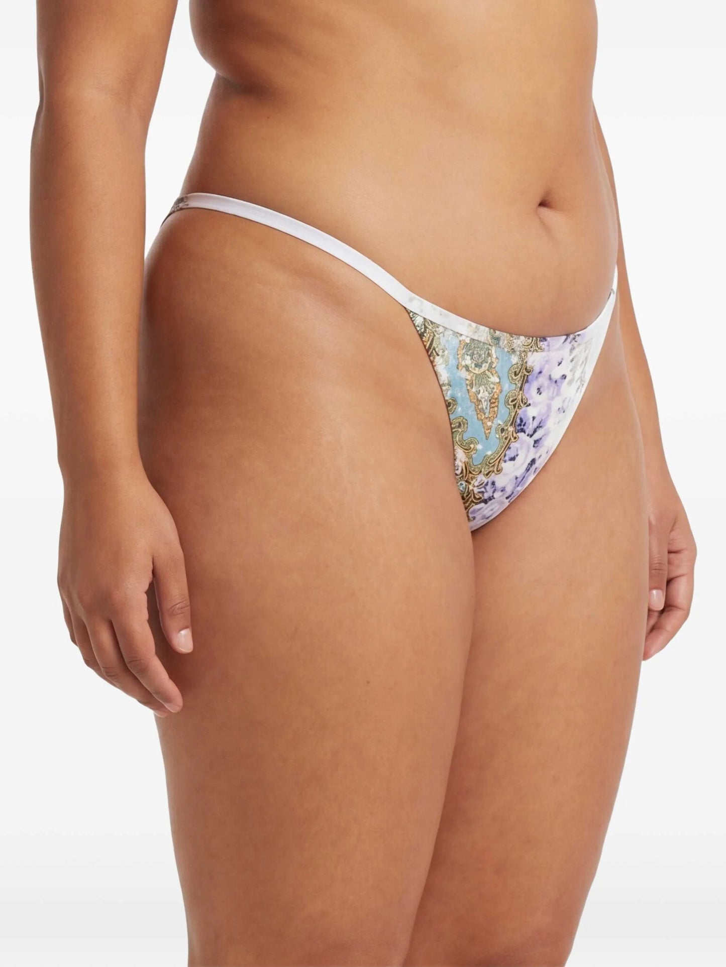 Absence printed bikini bottoms