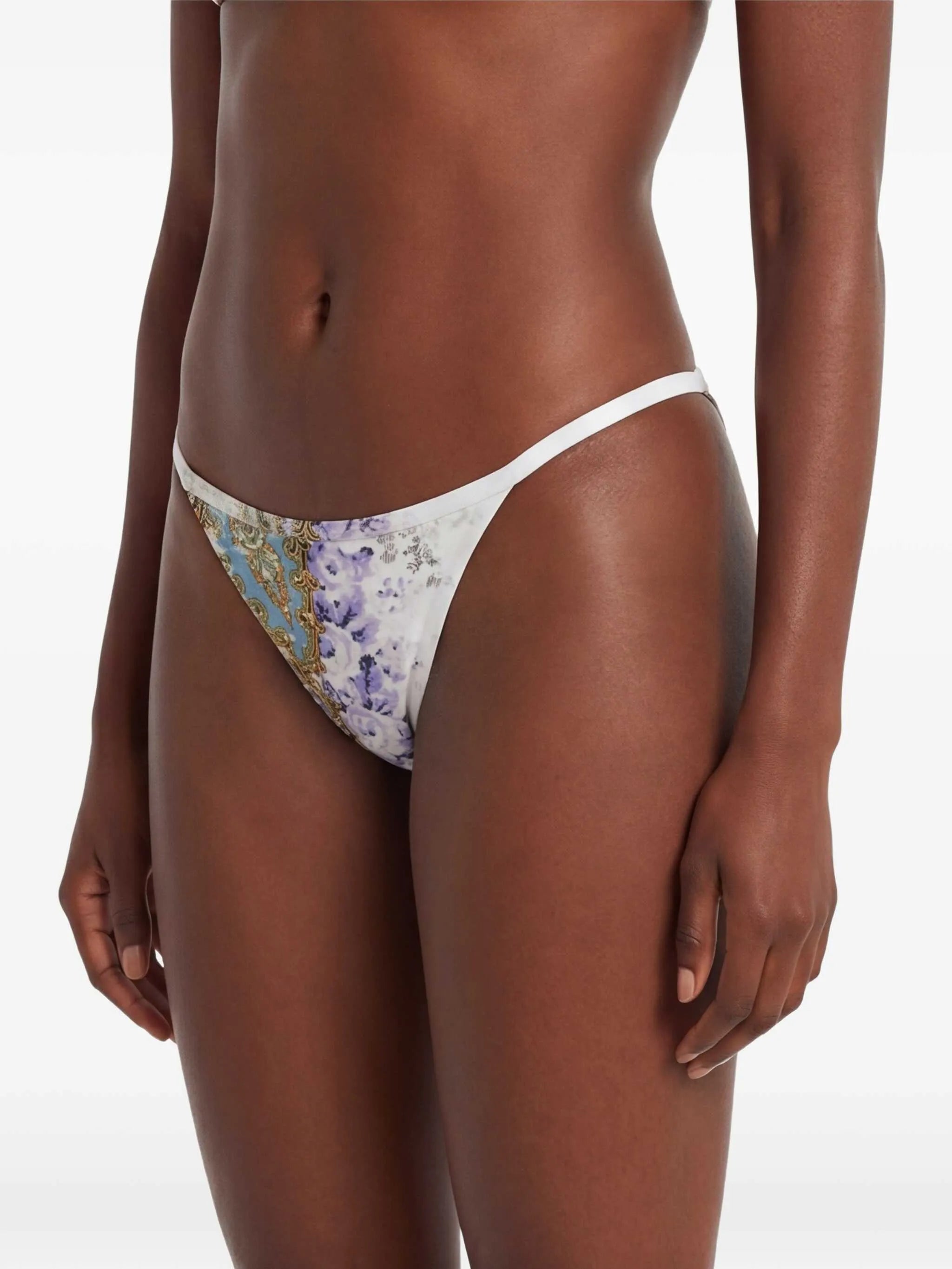 Absence printed bikini bottoms