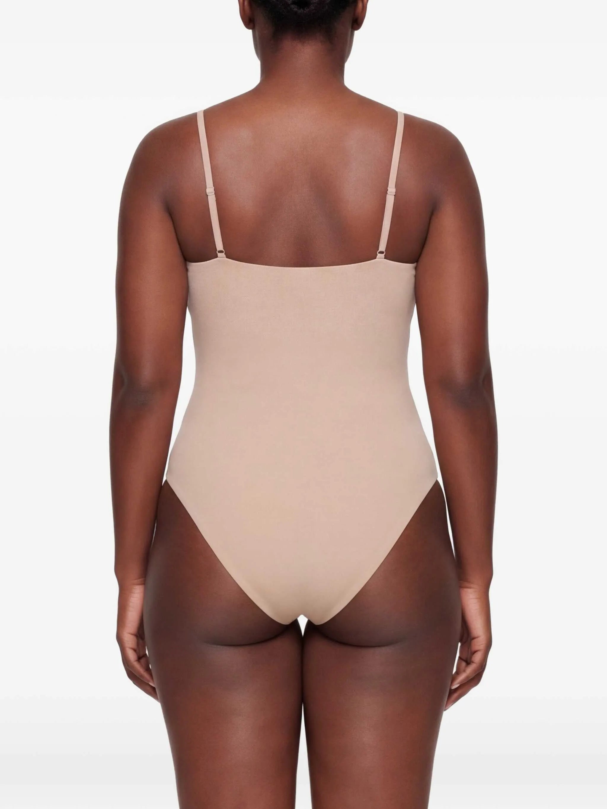 ruched one-piece swimsuit