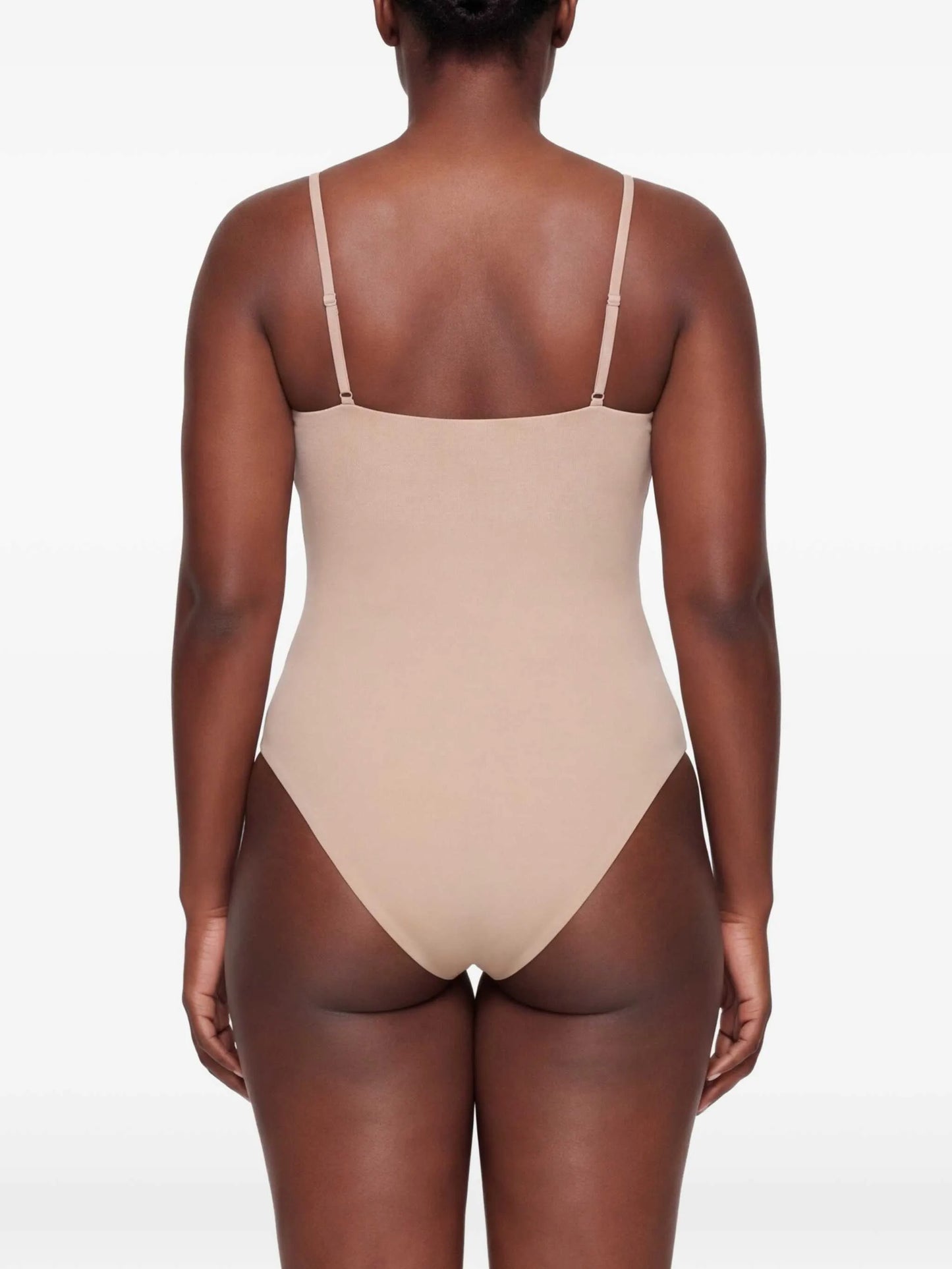 ruched one-piece swimsuit