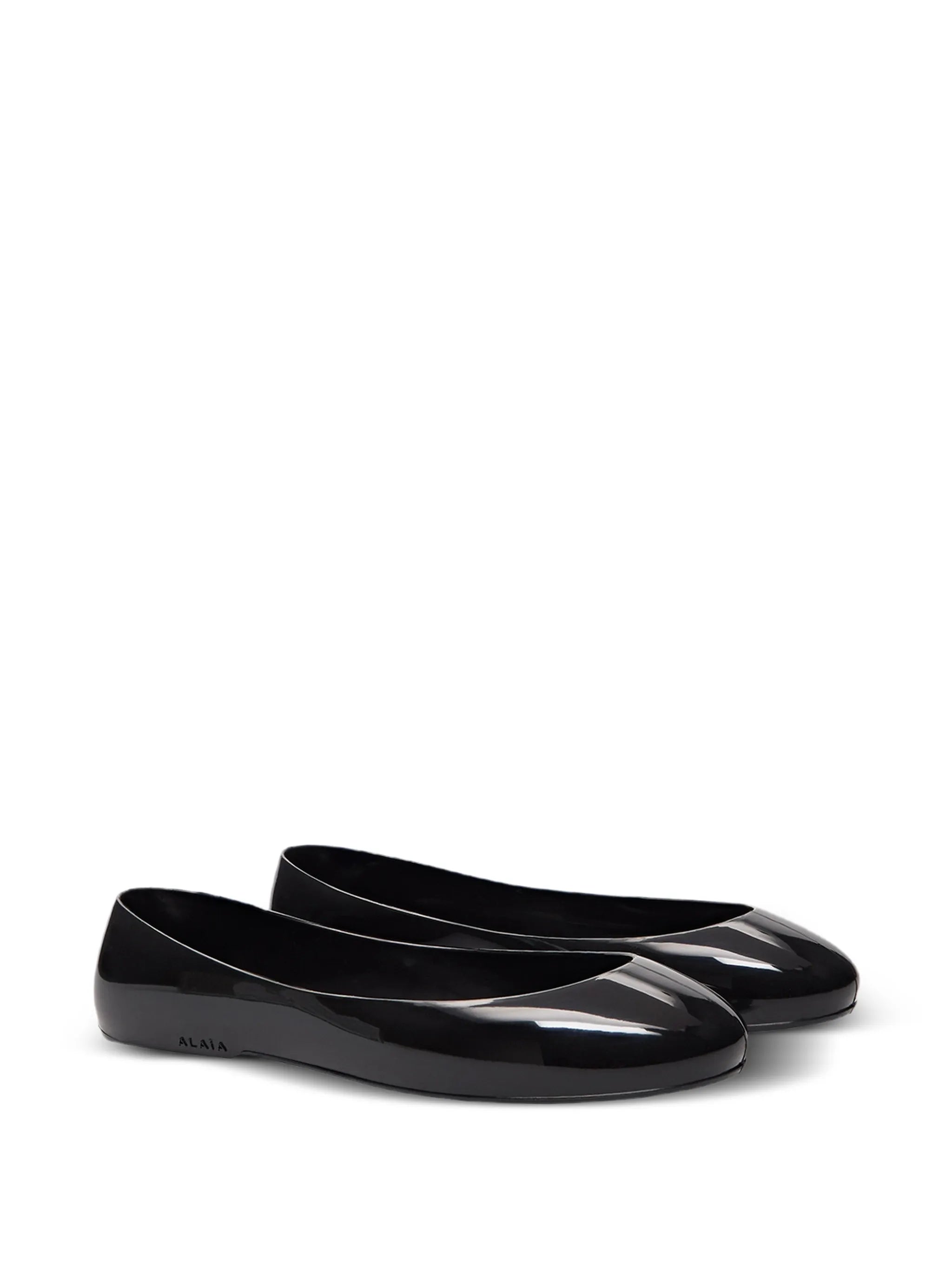 buckled ballet flats