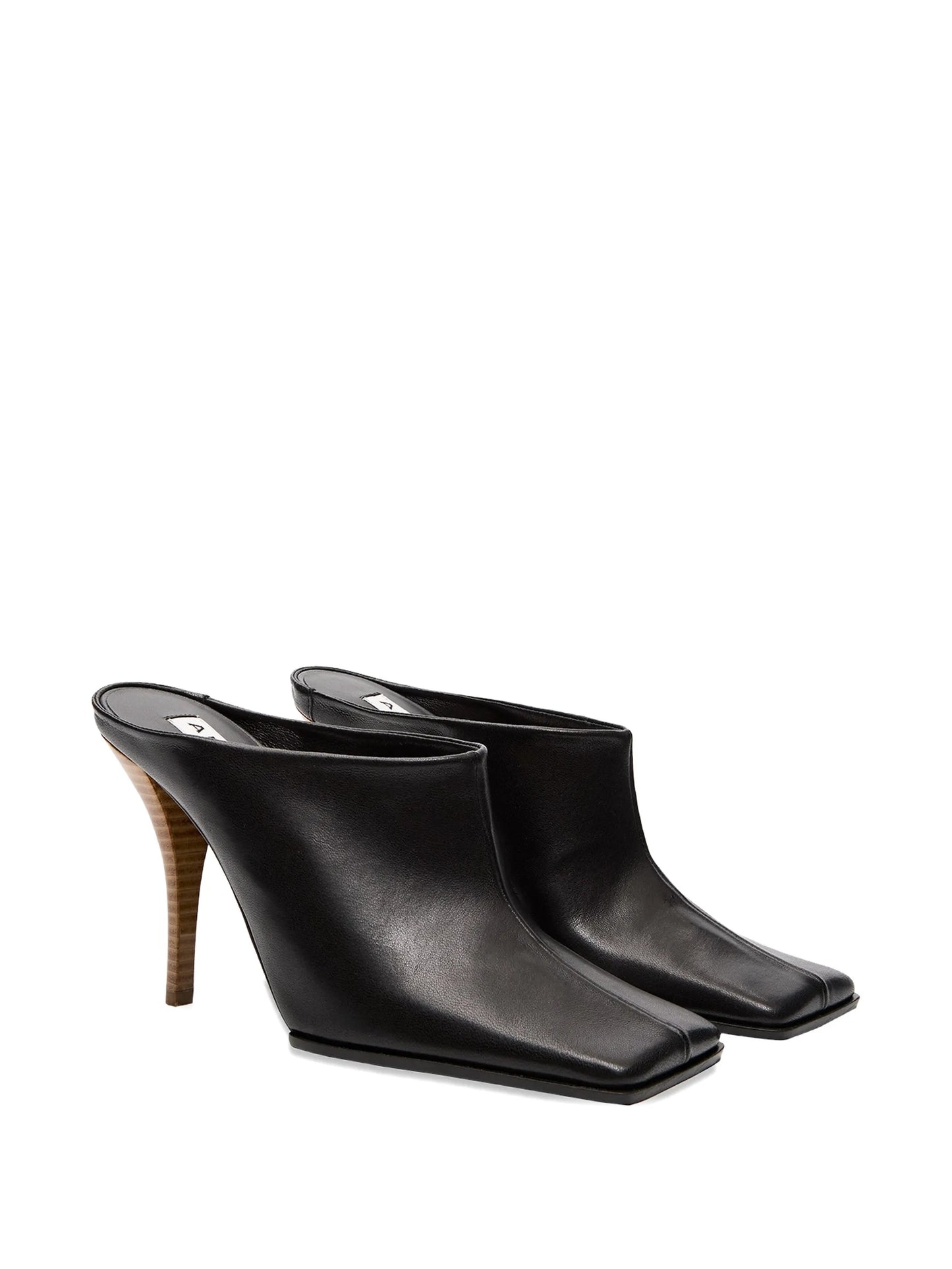square-toe mules
