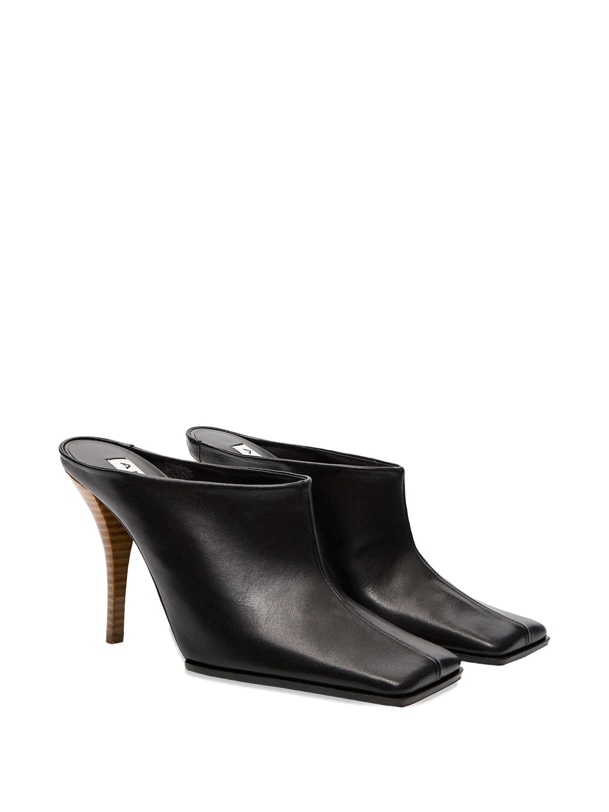 square-toe mules