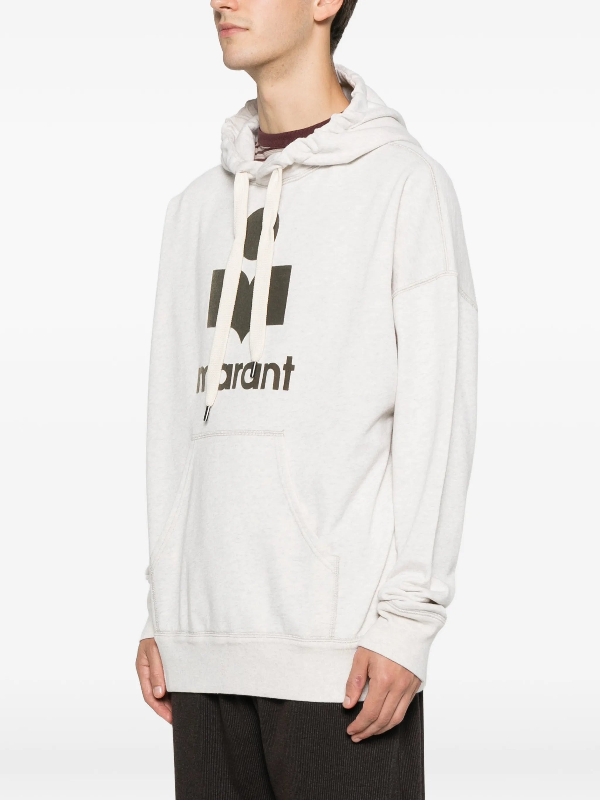 Miley logo-detail hoodie