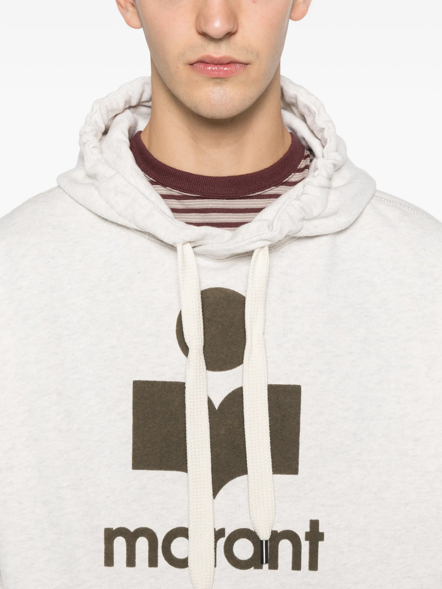 Miley logo-detail hoodie