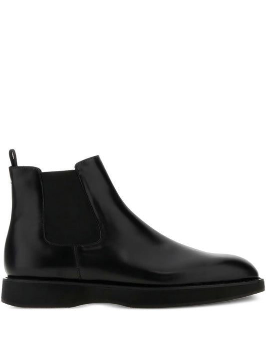 leather ankle boots