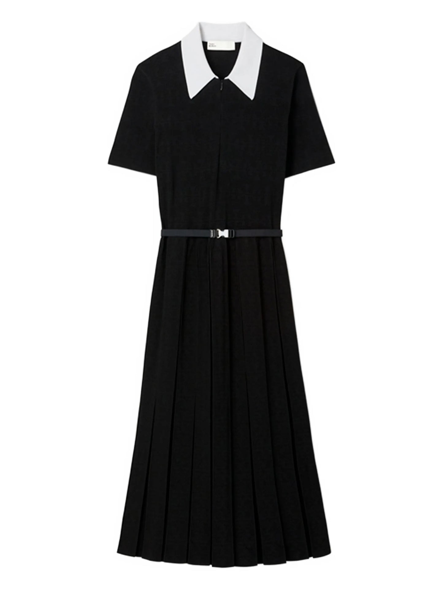 T Monogram pleated dress