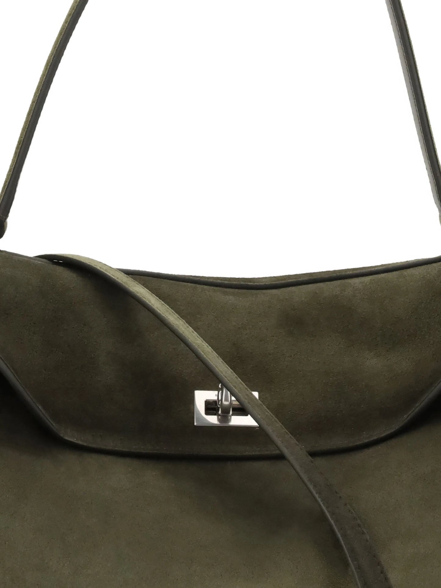 medium Rodeo top-handle suede shoulder bag