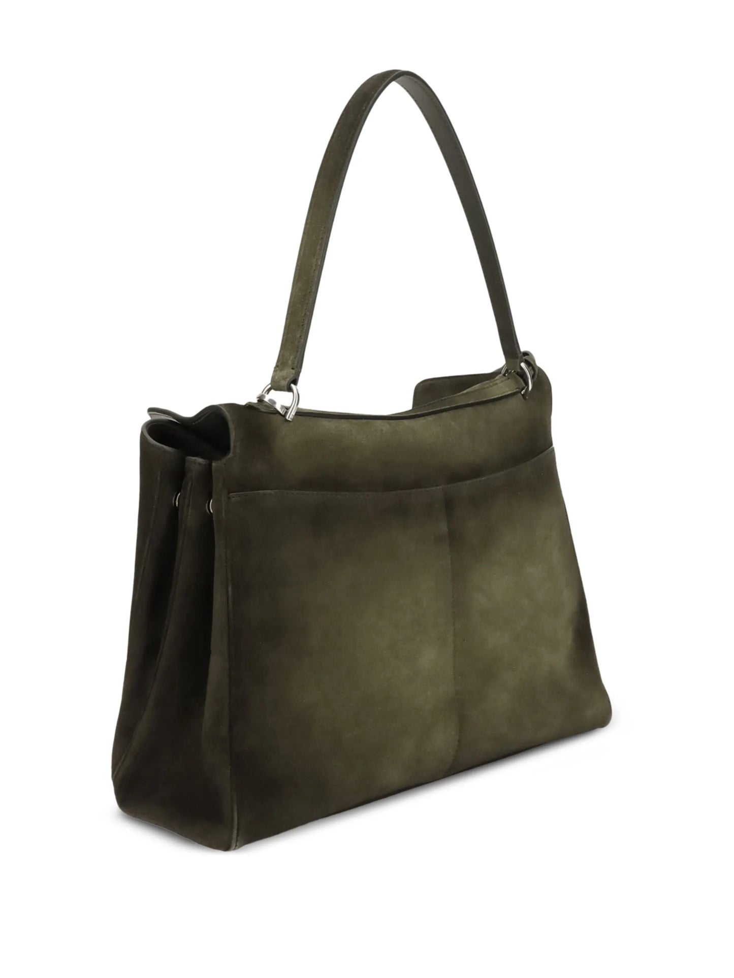 medium Rodeo top-handle suede shoulder bag