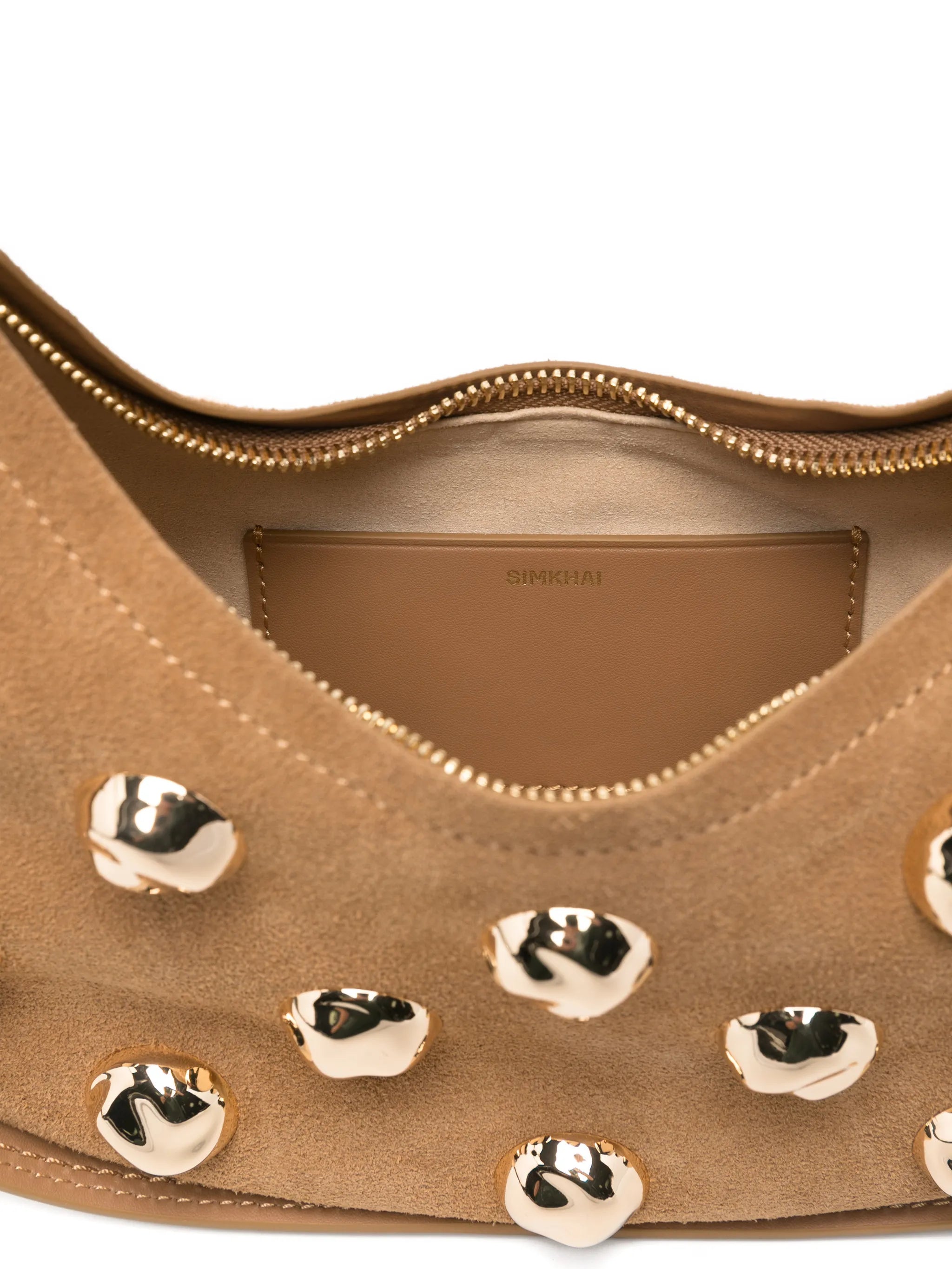 Finn studded shoulder bag