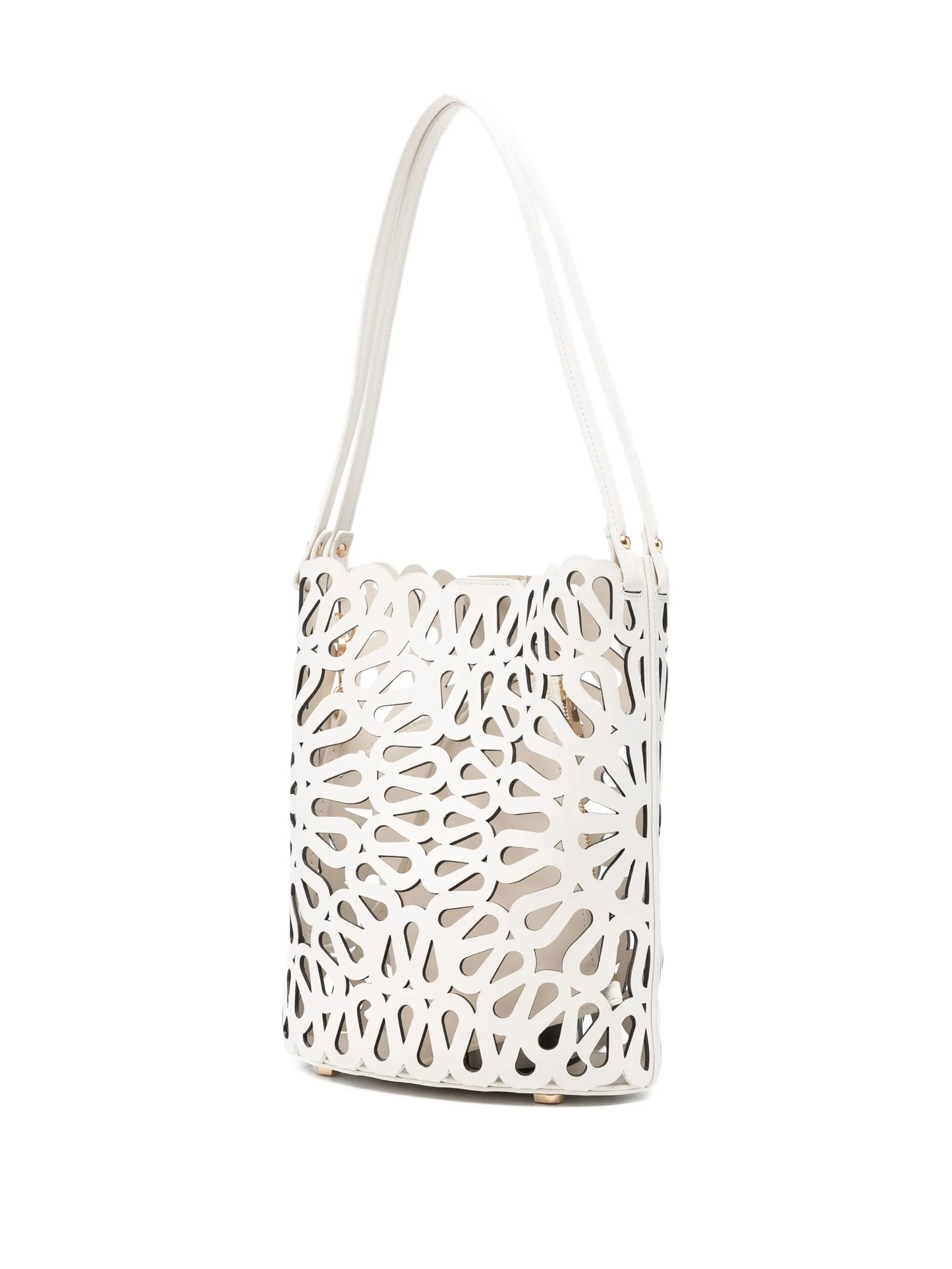 Mccall laser-cut bucket bag