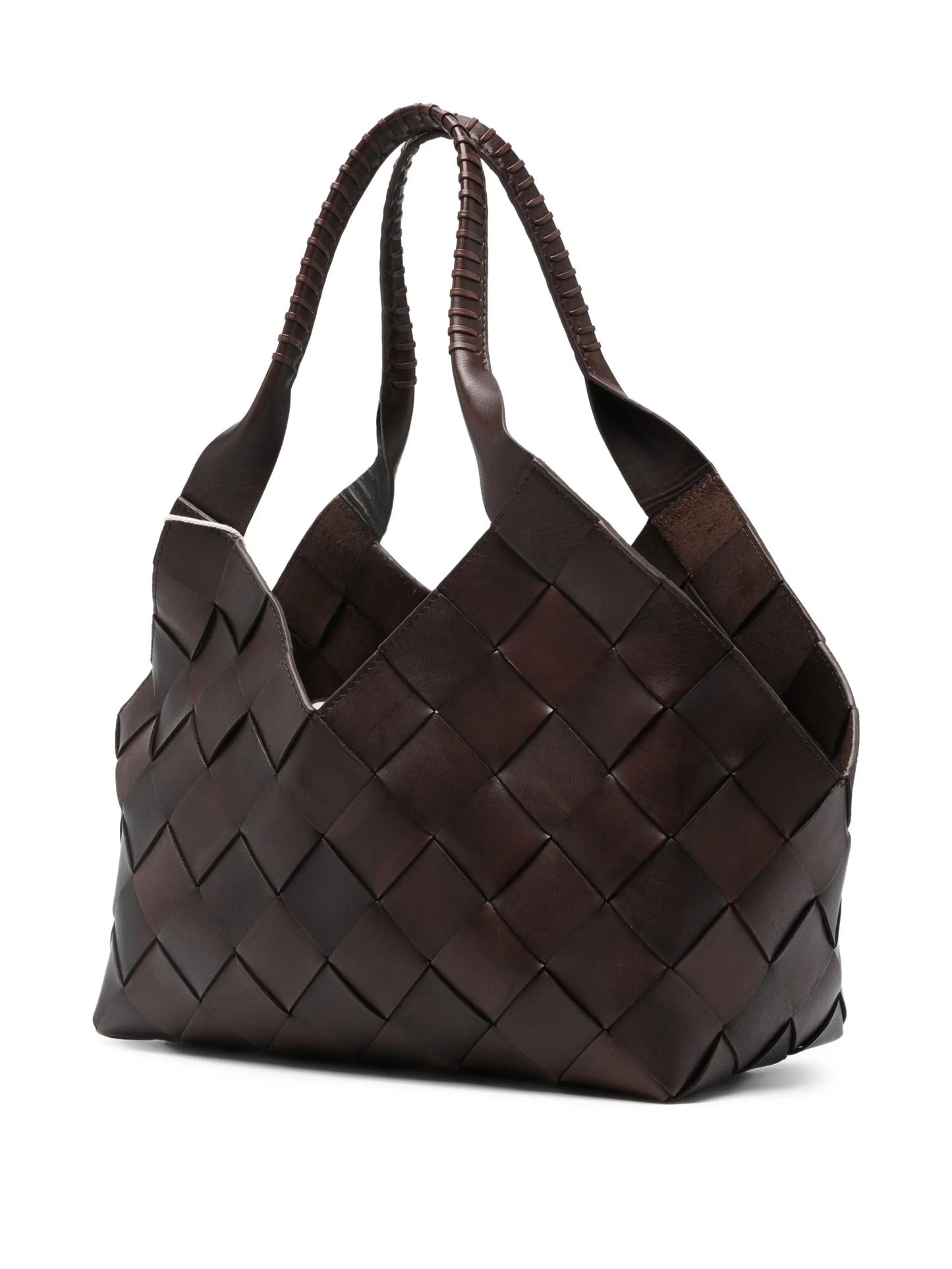 Castello dark brown tote bag
