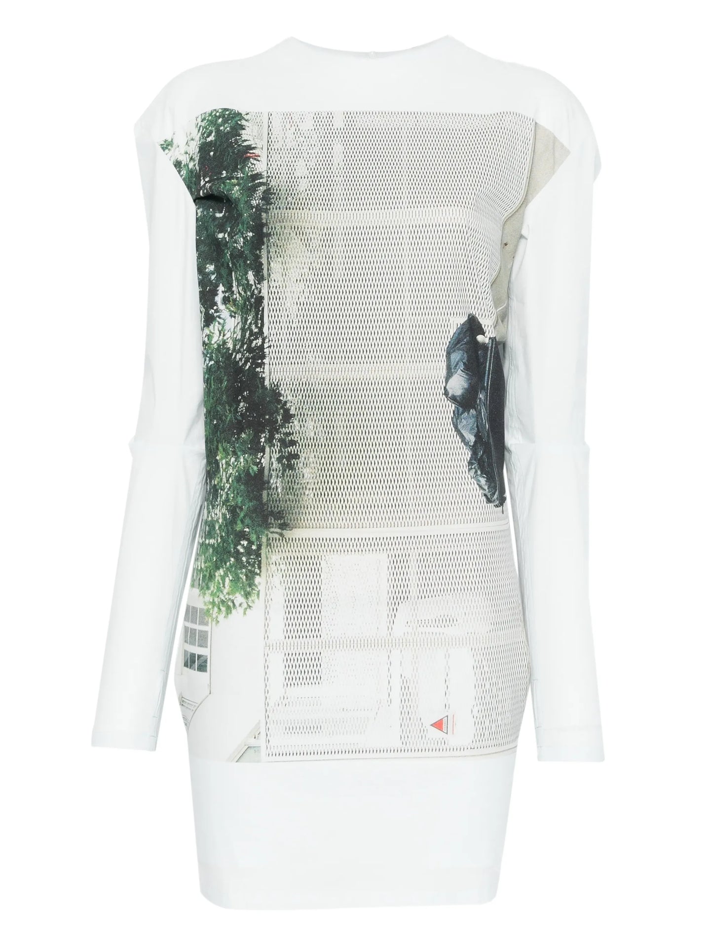 Street View graphic print top