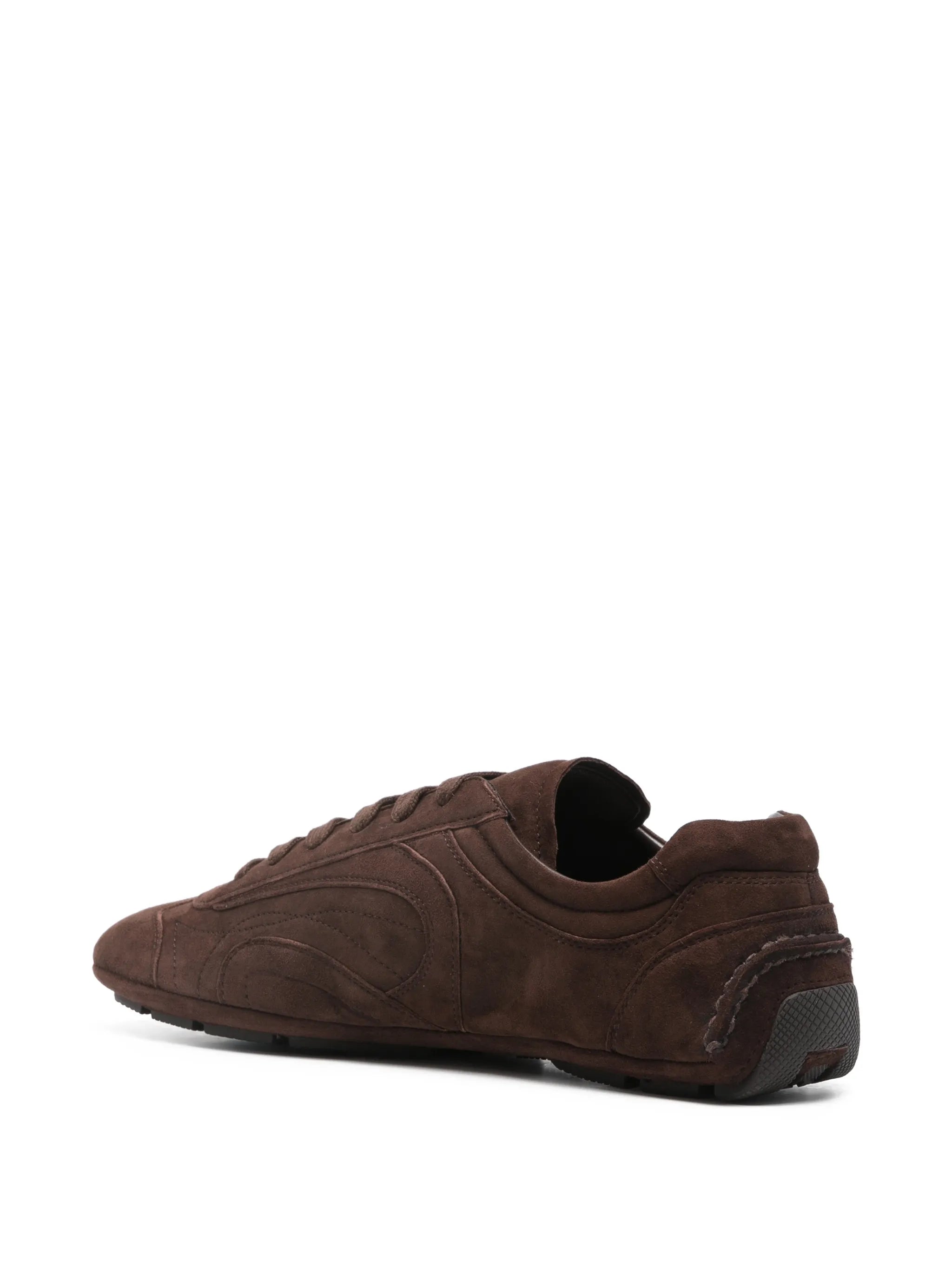 Montecarlo suede panelled sneakers