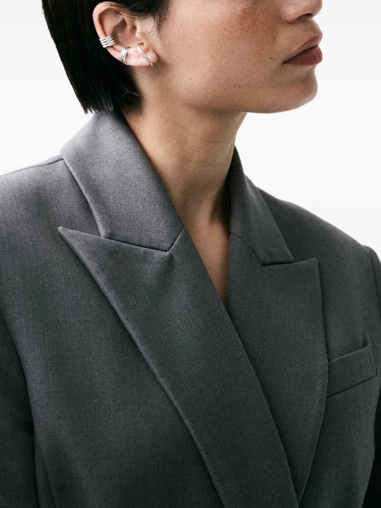 Sonder metallic ear cuff