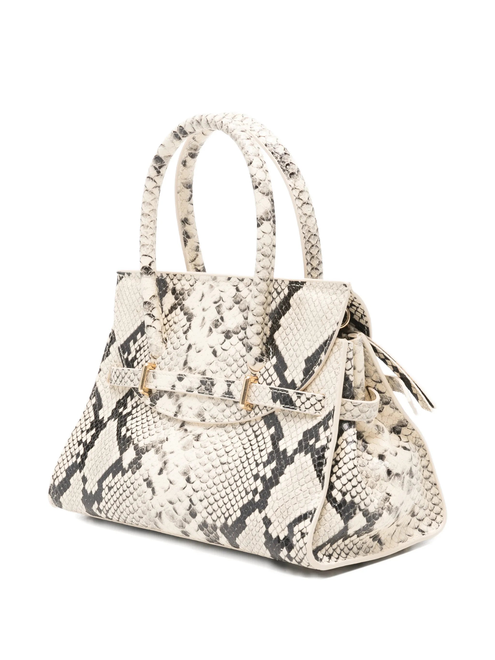 small River snakeskin-print tote bag