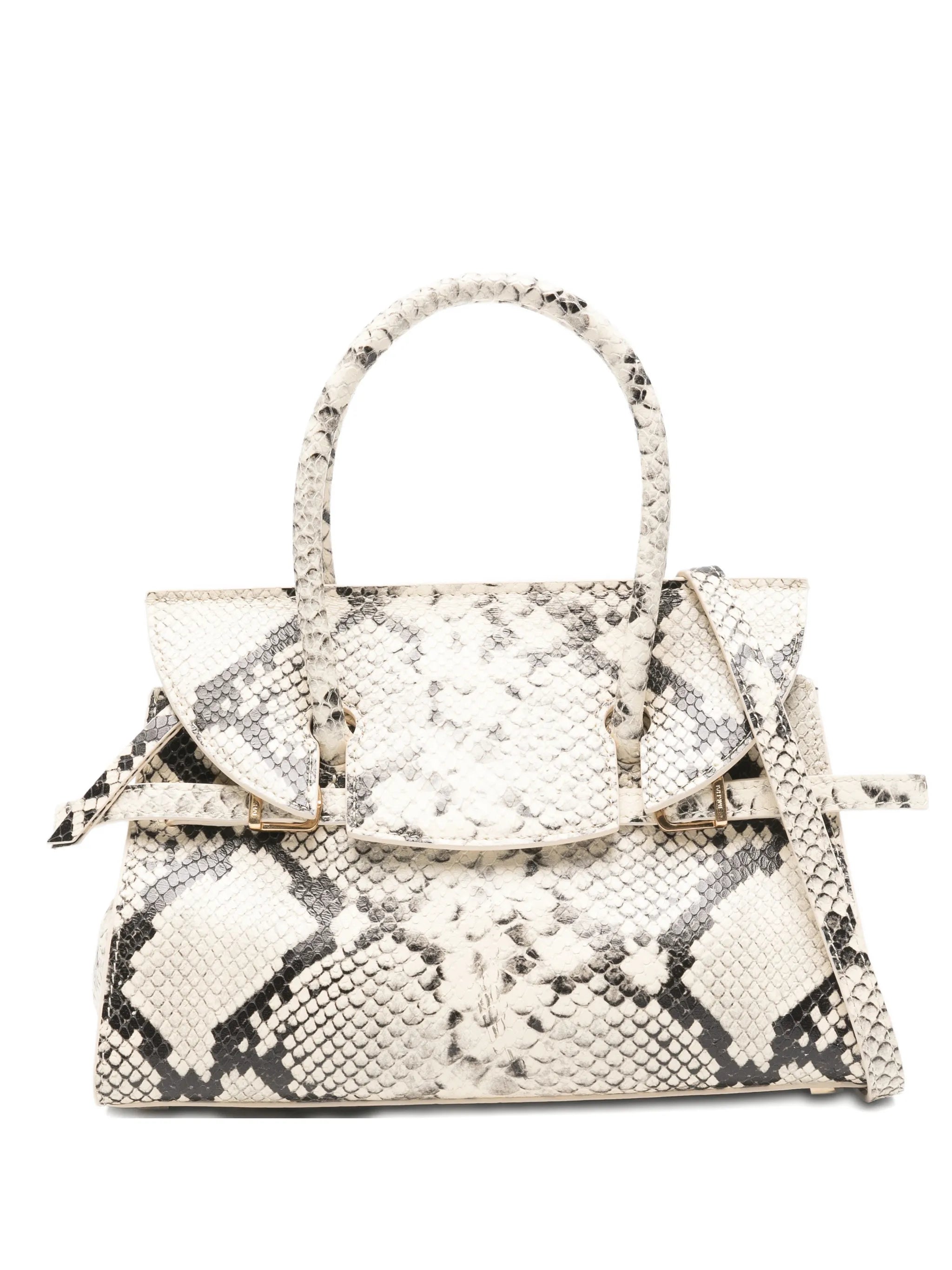 small River snakeskin-print tote bag