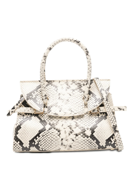 small River snakeskin-print tote bag