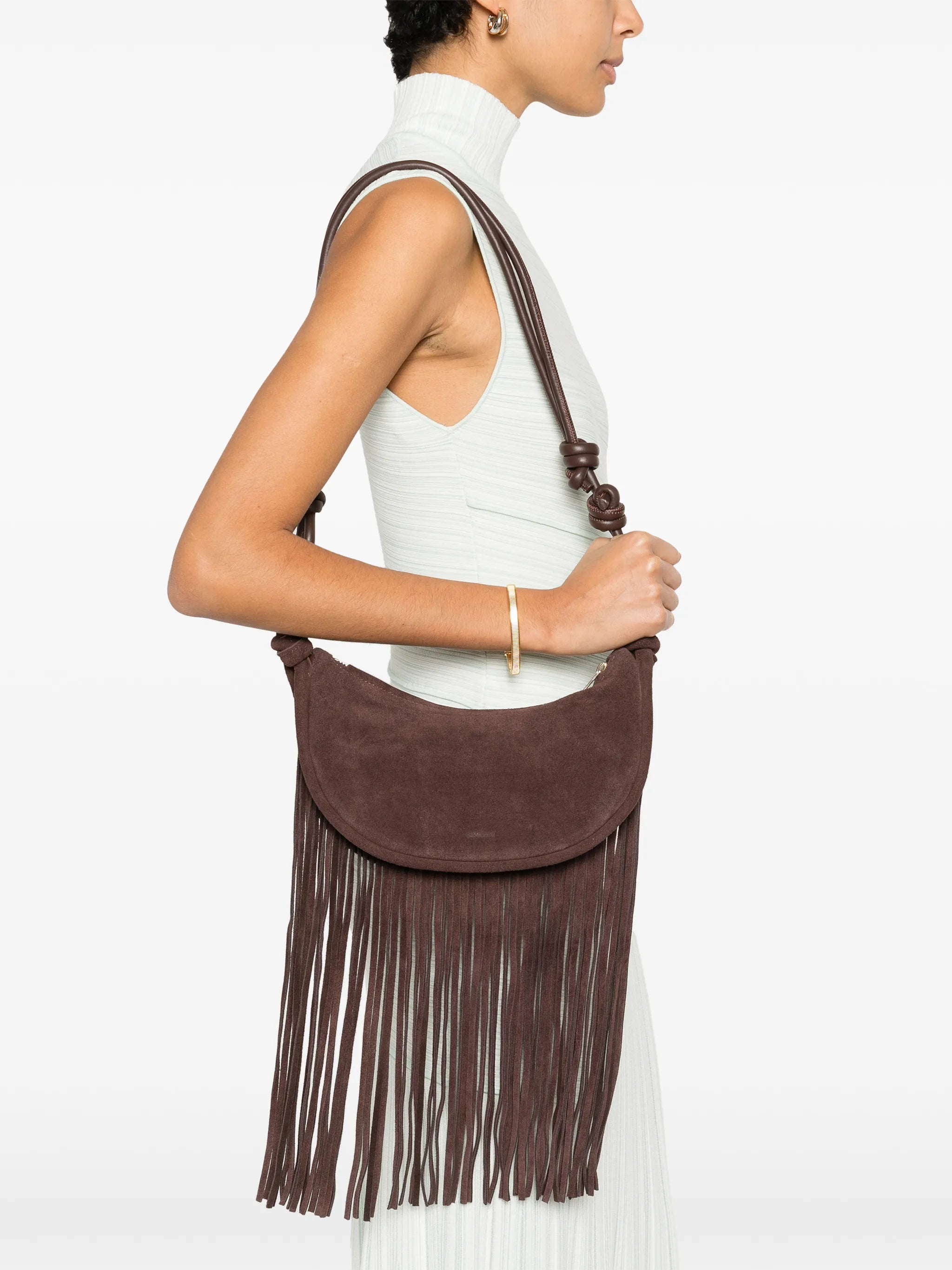 Avery fringe cross body bag