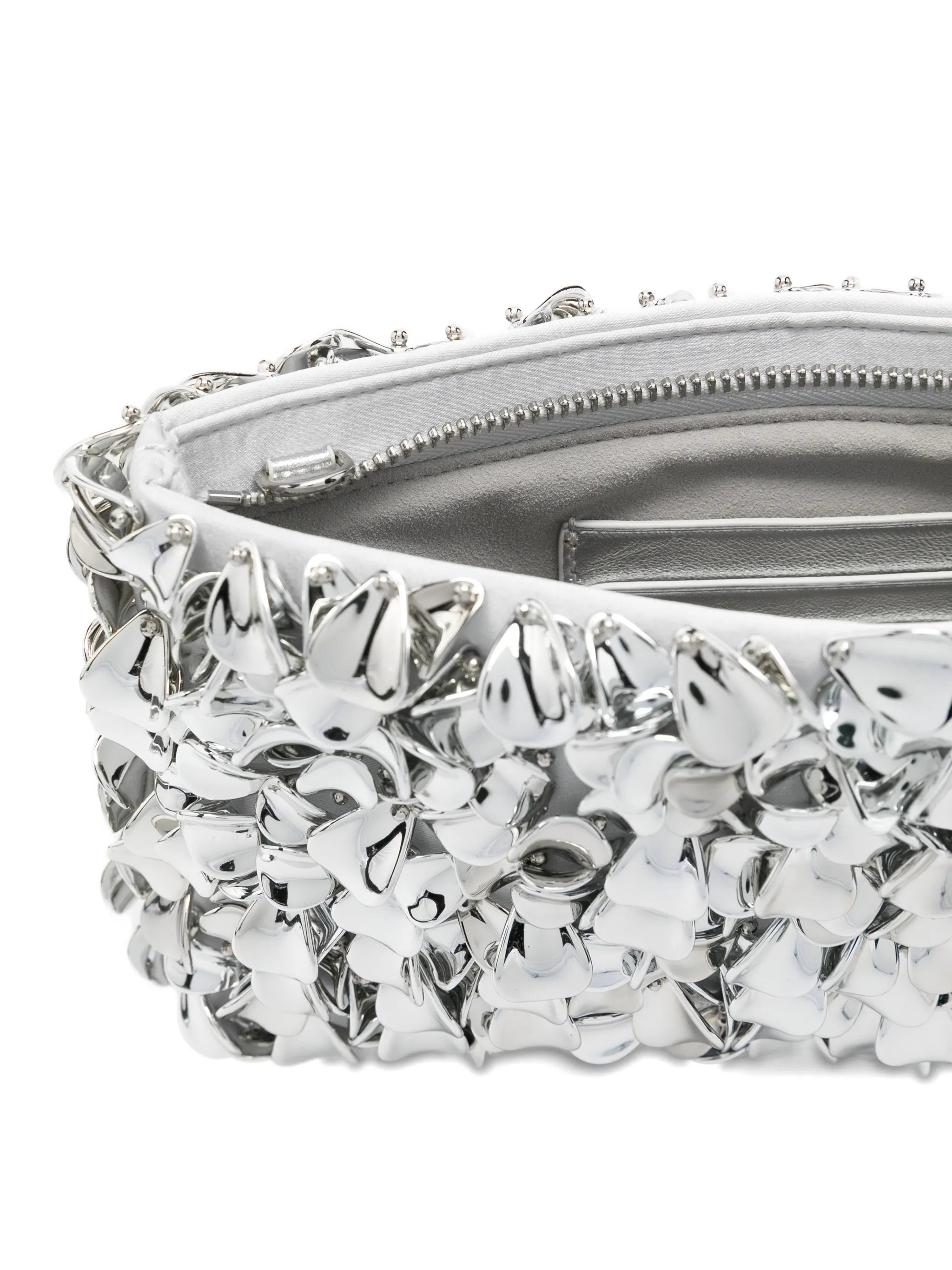 Reese beaded chain-strap clutch bag