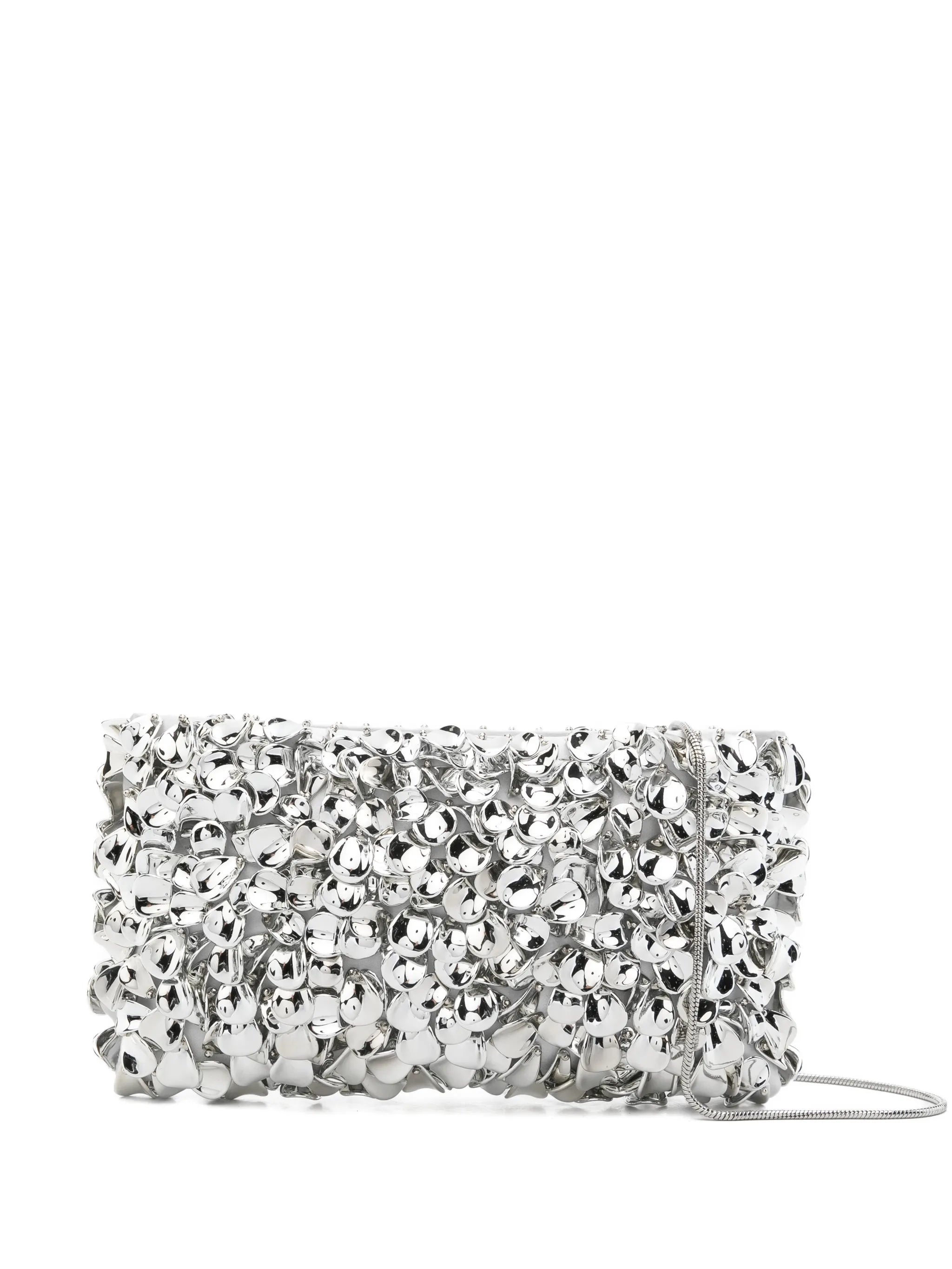 Reese beaded chain-strap clutch bag