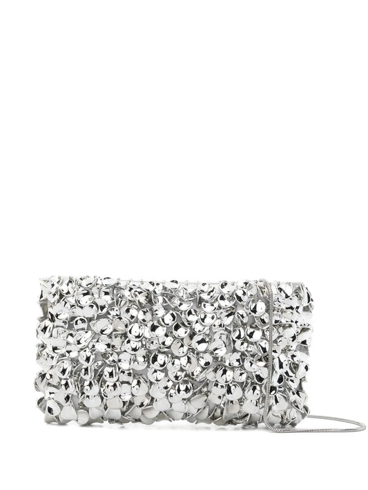 Reese beaded chain-strap clutch bag